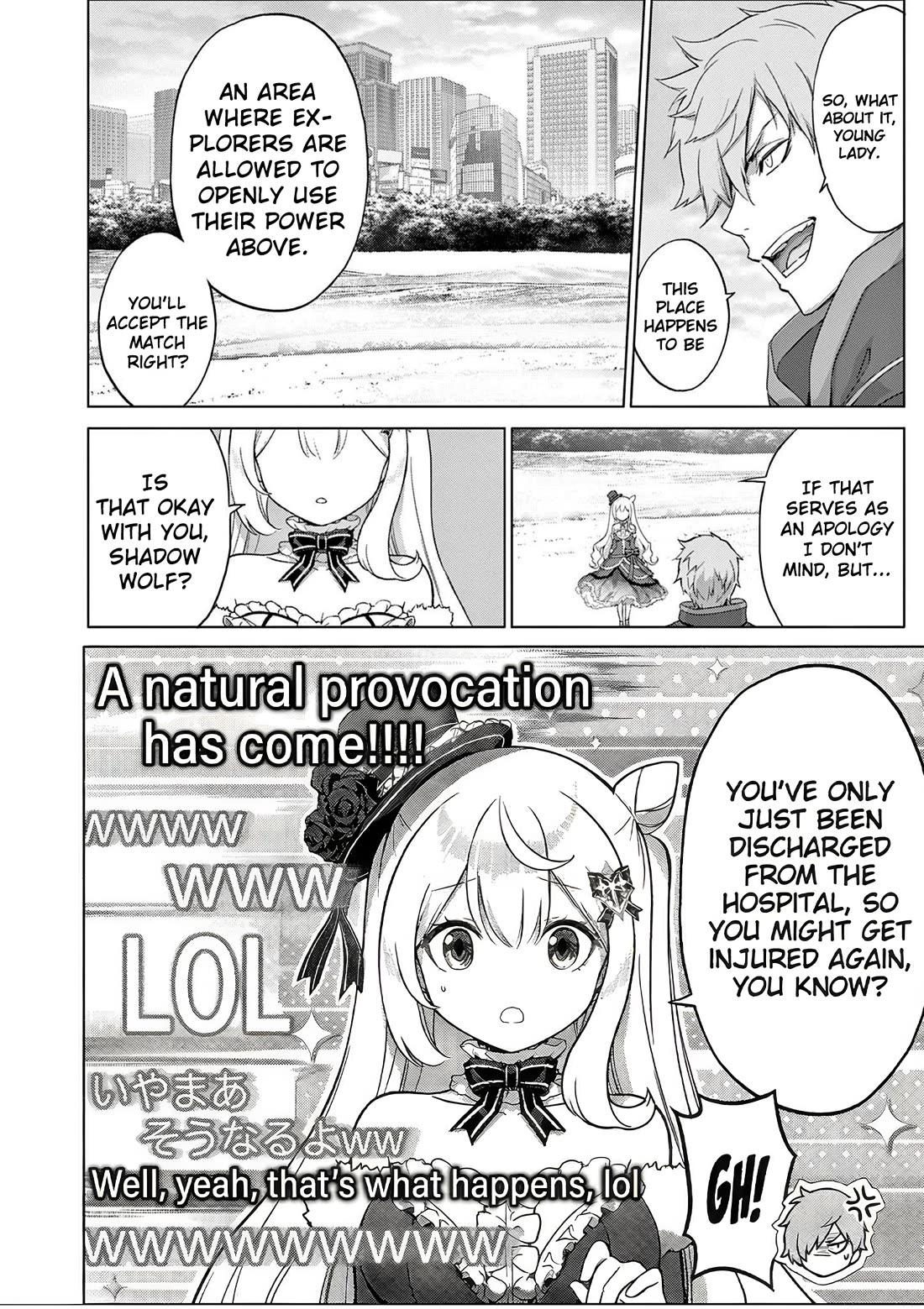 A Bottom-Tier Ojousama Dungeon Streamer Beats Up a Nuisance Streamer, Goes Viral, and Becomes a Legend?! Chapter 17 page 7 - Chapter 17