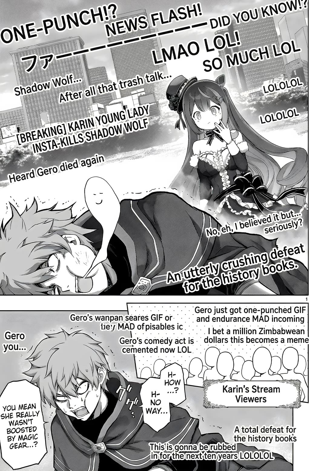 A Bottom-Tier Ojousama Dungeon Streamer Beats Up a Nuisance Streamer, Goes Viral, and Becomes a Legend?! Chapter 18 page 2 - Chapter 18