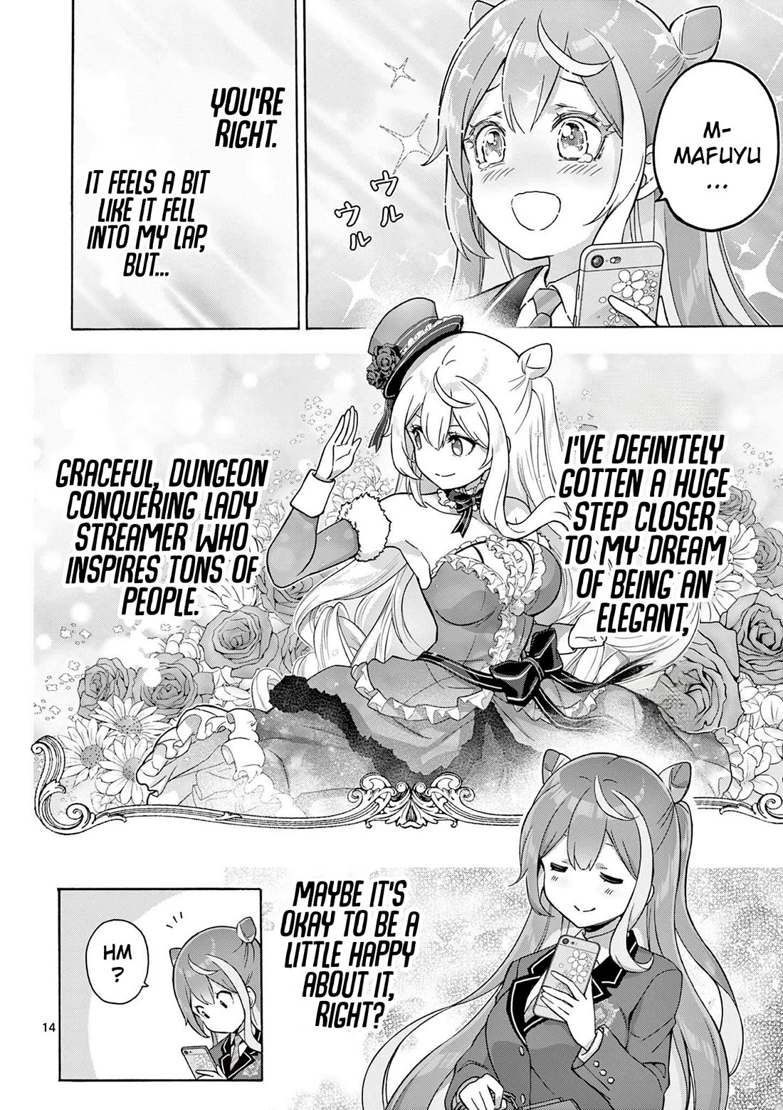 A Bottom-Tier Ojousama Dungeon Streamer Beats Up a Nuisance Streamer, Goes Viral, and Becomes a Legend?! Chapter 2 page 15 - Chapter 2