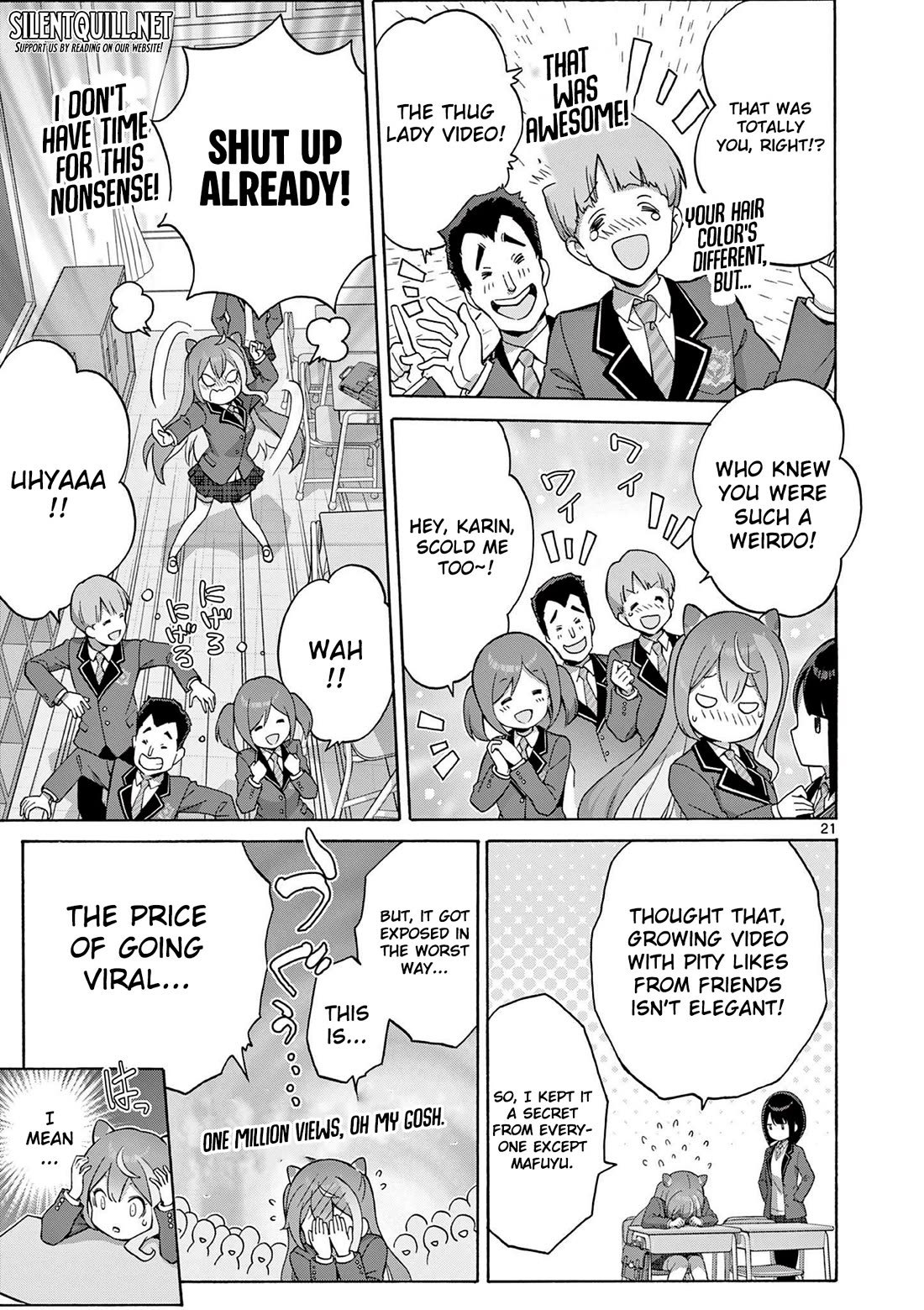 A Bottom-Tier Ojousama Dungeon Streamer Beats Up a Nuisance Streamer, Goes Viral, and Becomes a Legend?! Chapter 2 page 22 - Chapter 2