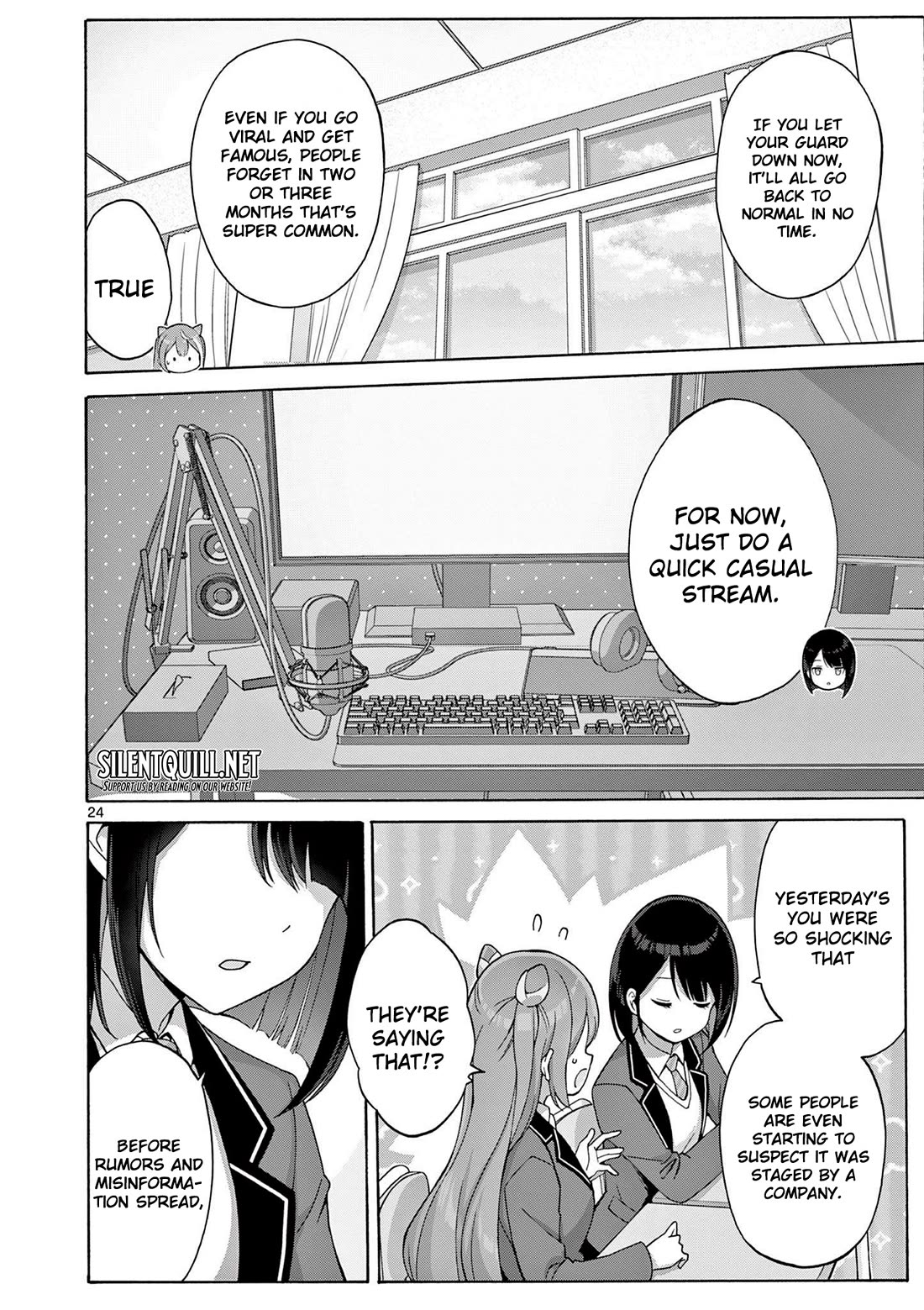 A Bottom-Tier Ojousama Dungeon Streamer Beats Up a Nuisance Streamer, Goes Viral, and Becomes a Legend?! Chapter 2 page 25 - Chapter 2