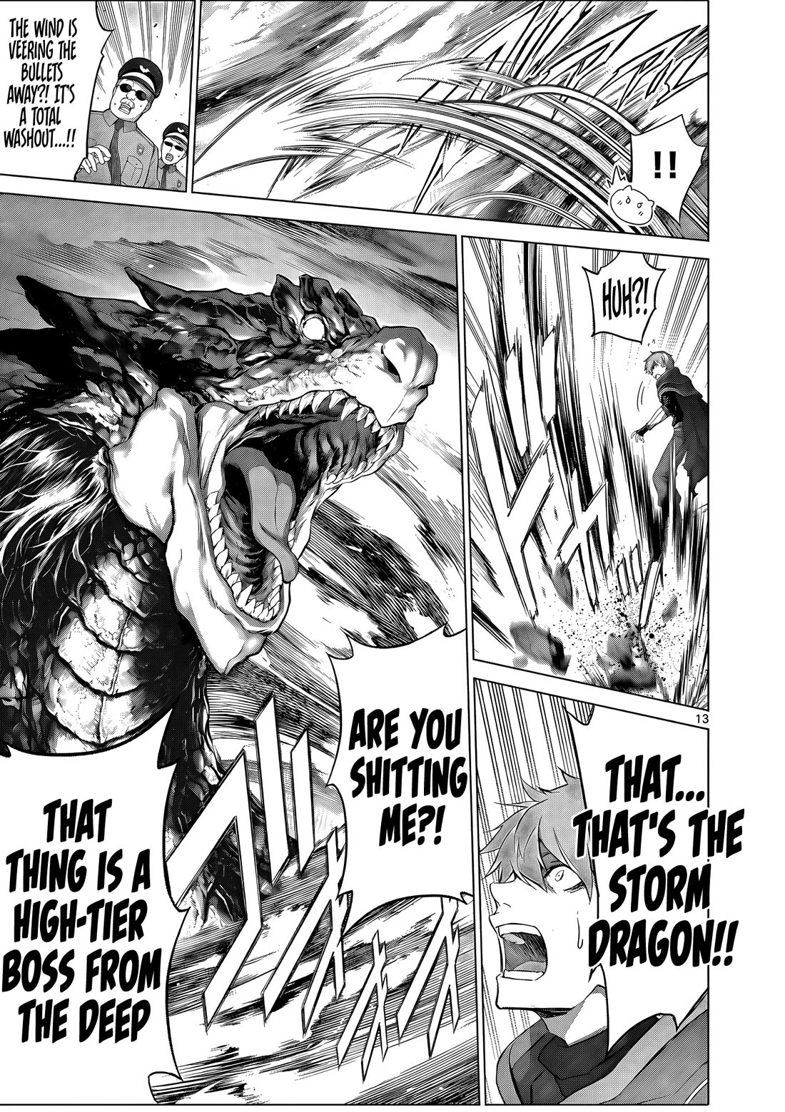 A Bottom-Tier Ojousama Dungeon Streamer Beats Up a Nuisance Streamer, Goes Viral, and Becomes a Legend?! Chapter 20 page 14 - Chapter 20: The Kaiju Showdown and Stylistic Beauty - Part 1