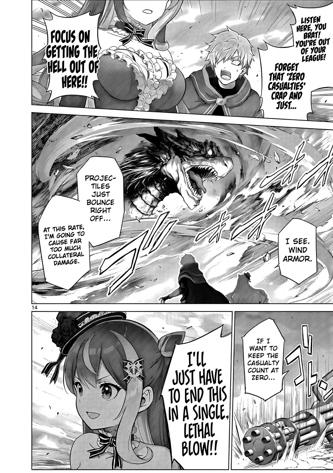 A Bottom-Tier Ojousama Dungeon Streamer Beats Up a Nuisance Streamer, Goes Viral, and Becomes a Legend?! Chapter 20 page 15 - Chapter 20: The Kaiju Showdown and Stylistic Beauty - Part 1