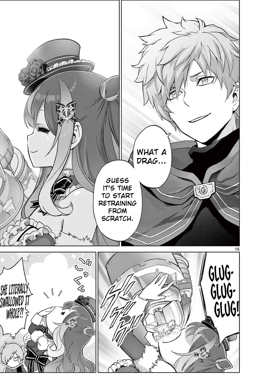 A Bottom-Tier Ojousama Dungeon Streamer Beats Up a Nuisance Streamer, Goes Viral, and Becomes a Legend?! Chapter 21 page 14 - Chapter 21: The Kaiju Showdown and Stylistic Beauty - Part 2