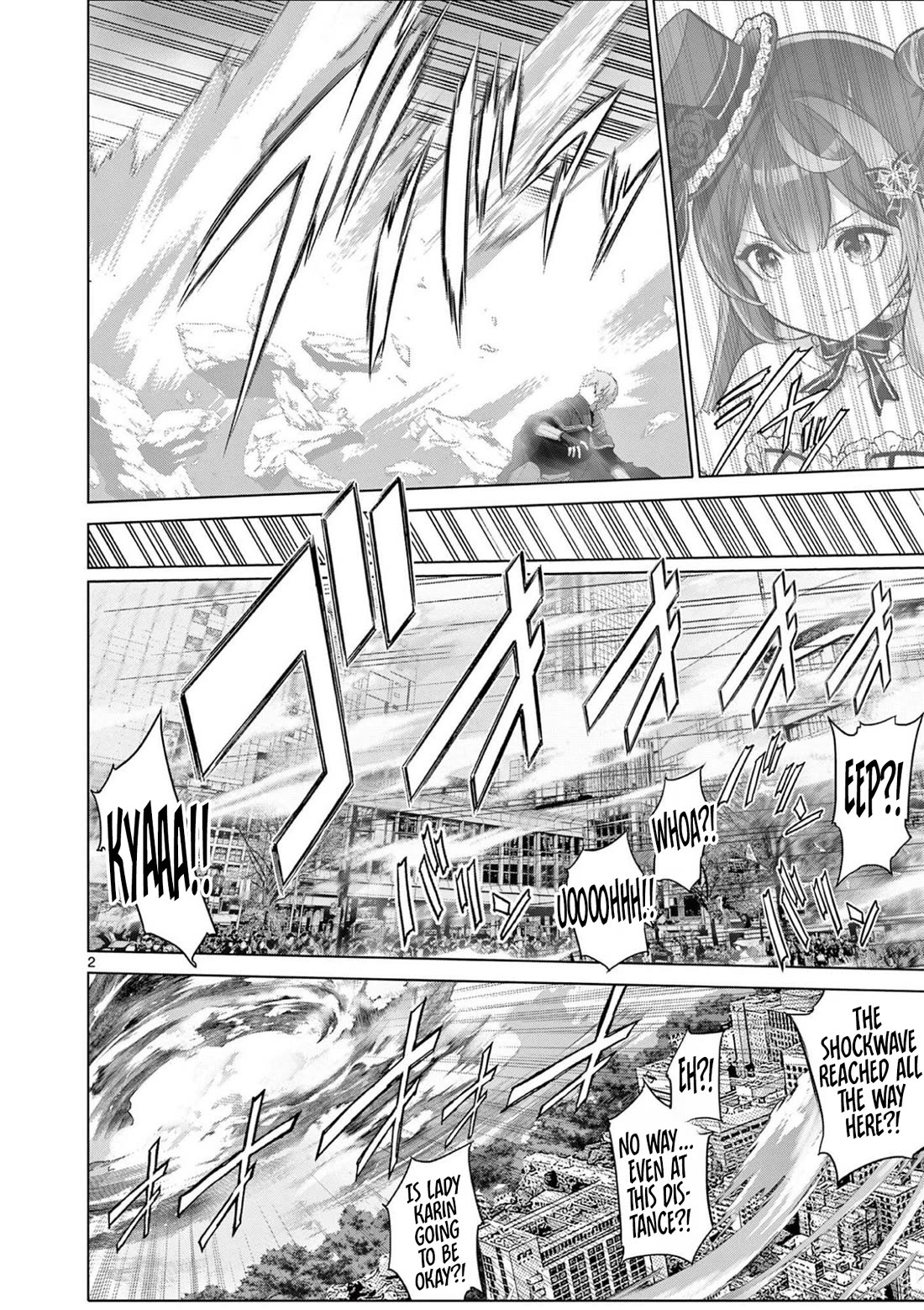 A Bottom-Tier Ojousama Dungeon Streamer Beats Up a Nuisance Streamer, Goes Viral, and Becomes a Legend?! Chapter 21 page 3 - Chapter 21: The Kaiju Showdown and Stylistic Beauty - Part 2