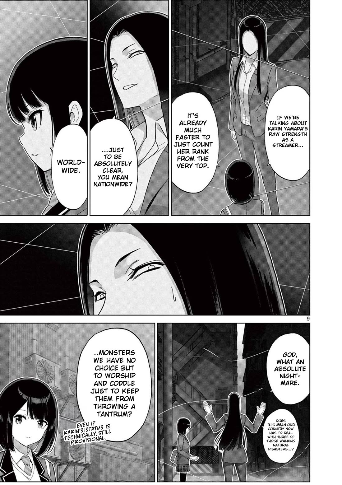 A Bottom-Tier Ojousama Dungeon Streamer Beats Up a Nuisance Streamer, Goes Viral, and Becomes a Legend?! Chapter 22 page 10 - Chapter 22: The Melancholy of Mafuyu Sasaki