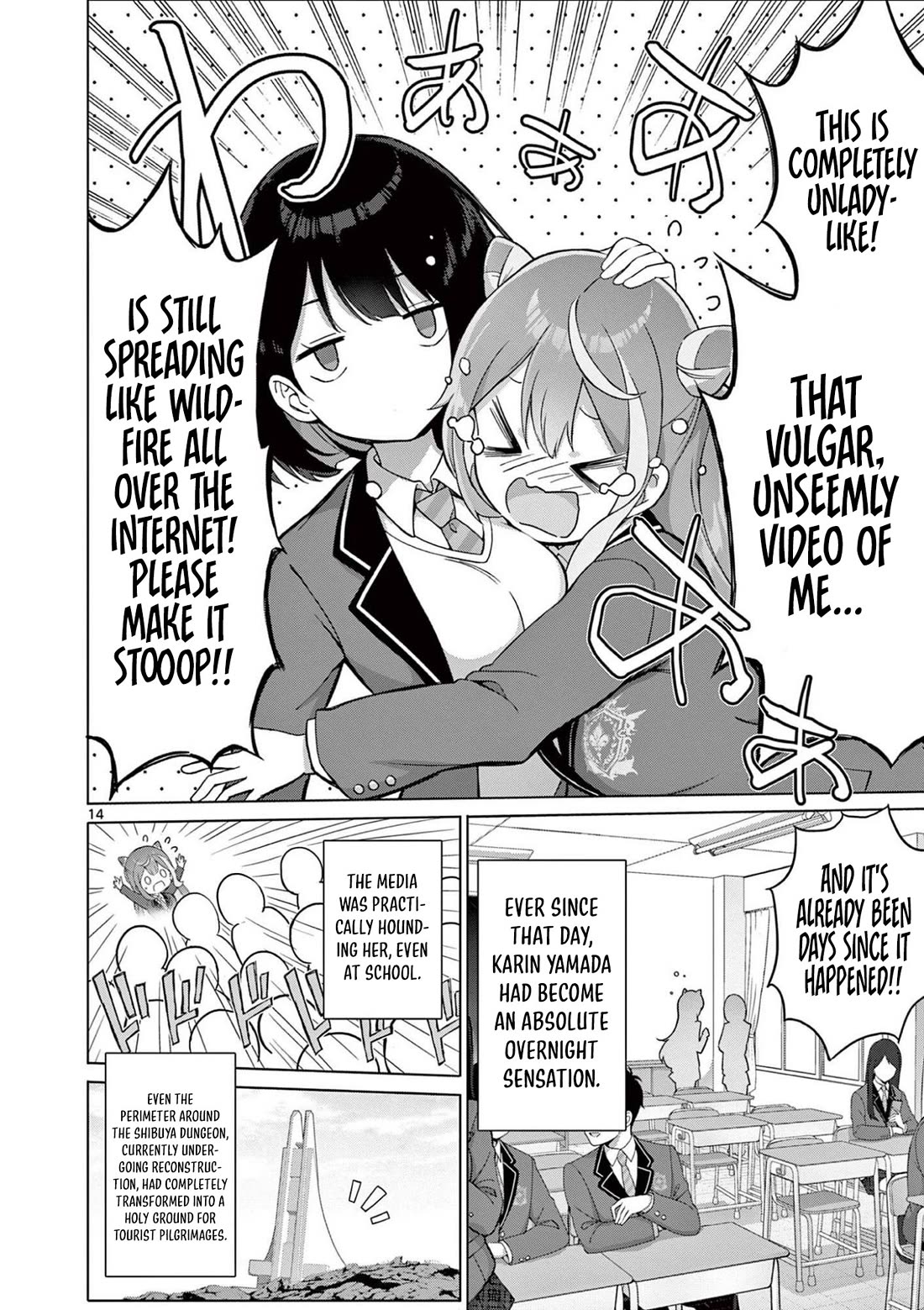 A Bottom-Tier Ojousama Dungeon Streamer Beats Up a Nuisance Streamer, Goes Viral, and Becomes a Legend?! Chapter 22 page 15 - Chapter 22: The Melancholy of Mafuyu Sasaki