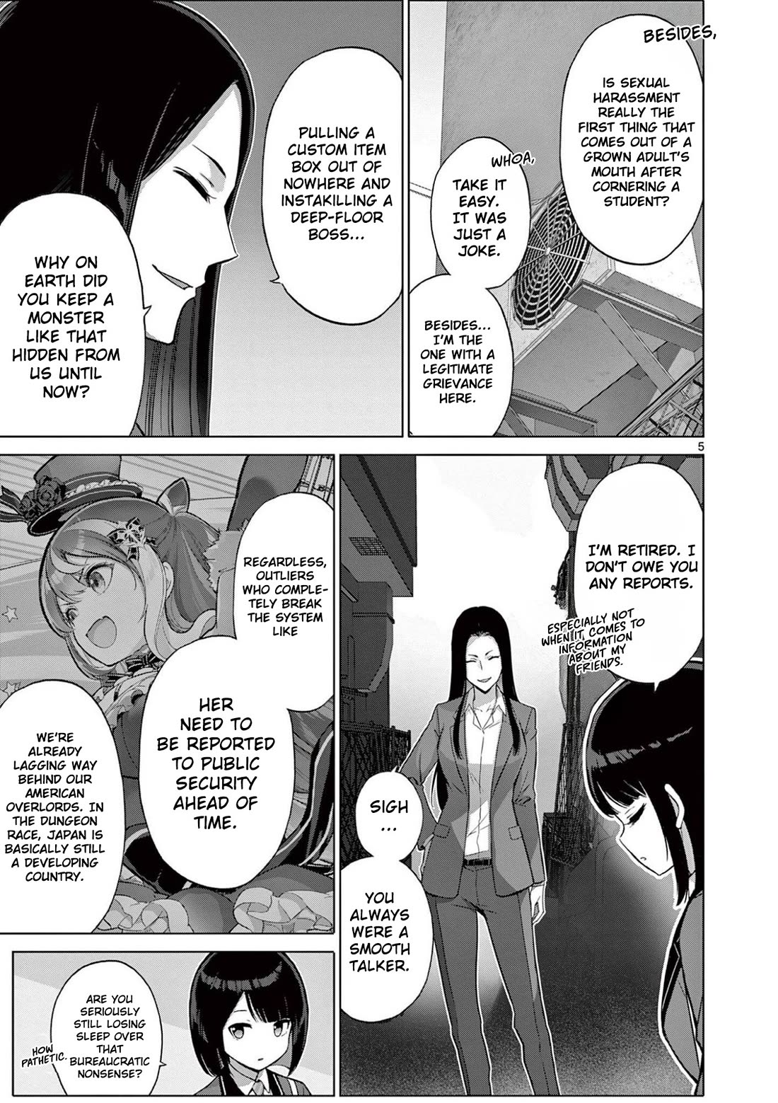 A Bottom-Tier Ojousama Dungeon Streamer Beats Up a Nuisance Streamer, Goes Viral, and Becomes a Legend?! Chapter 22 page 6 - Chapter 22: The Melancholy of Mafuyu Sasaki