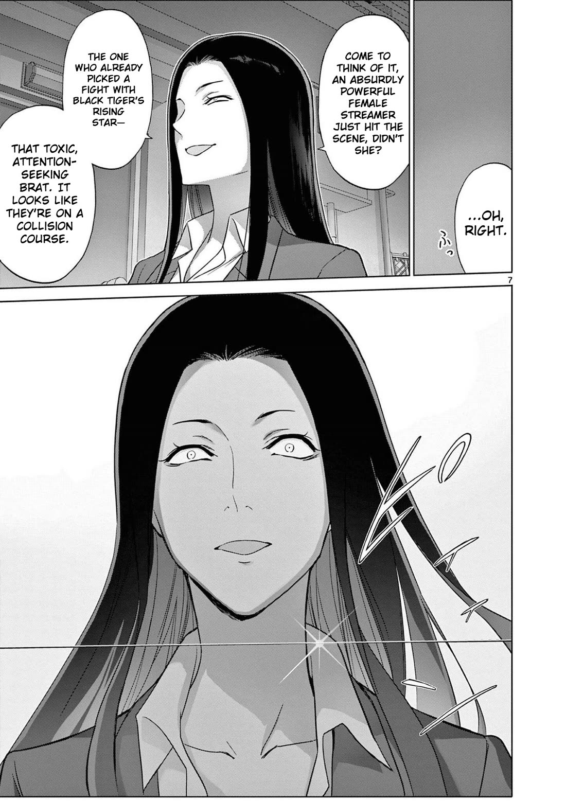A Bottom-Tier Ojousama Dungeon Streamer Beats Up a Nuisance Streamer, Goes Viral, and Becomes a Legend?! Chapter 22 page 8 - Chapter 22: The Melancholy of Mafuyu Sasaki