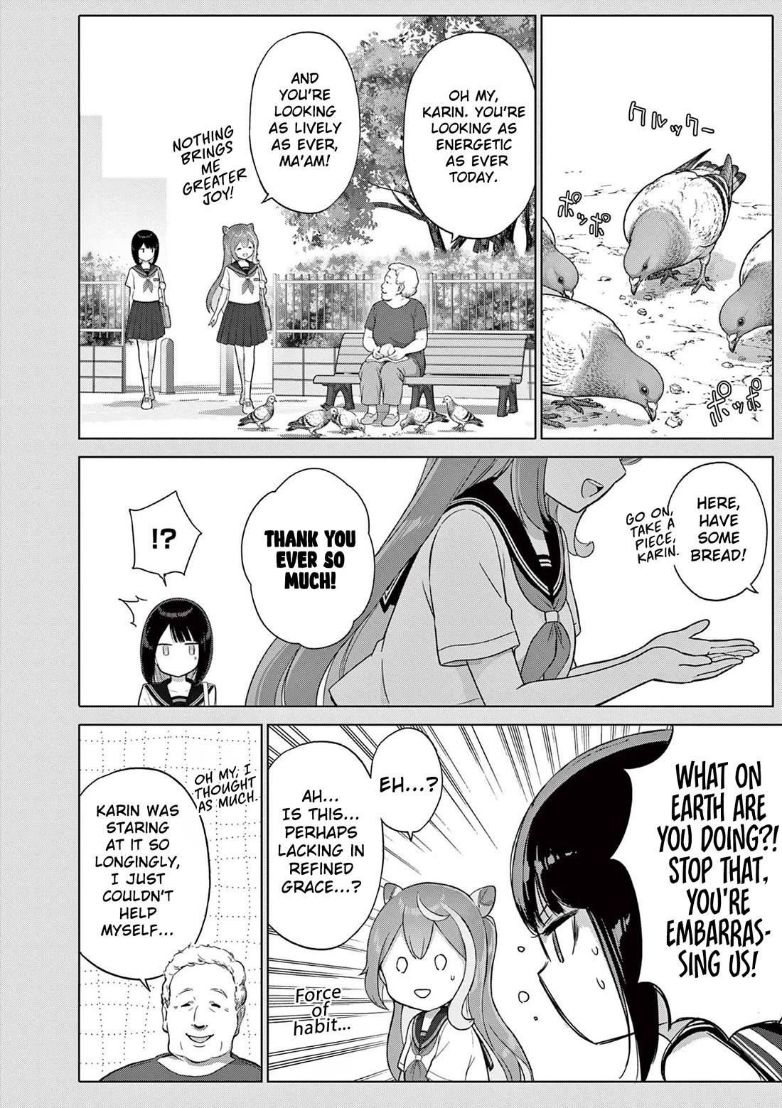 A Bottom-Tier Ojousama Dungeon Streamer Beats Up a Nuisance Streamer, Goes Viral, and Becomes a Legend?! Chapter 25 page 7 - Chapter 25: Mafuyu and Karin's First Contact - Part 2