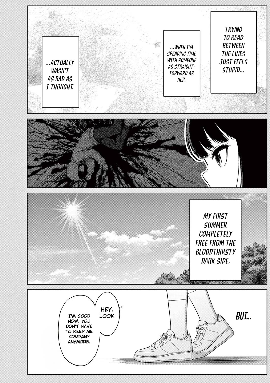 A Bottom-Tier Ojousama Dungeon Streamer Beats Up a Nuisance Streamer, Goes Viral, and Becomes a Legend?! Chapter 25 page 9 - Chapter 25: Mafuyu and Karin's First Contact - Part 2