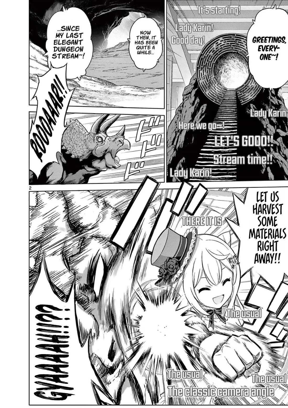 A Bottom-Tier Ojousama Dungeon Streamer Beats Up a Nuisance Streamer, Goes Viral, and Becomes a Legend?! Chapter 26 page 3 - Chapter 26: The trigger of the trigger of the confict