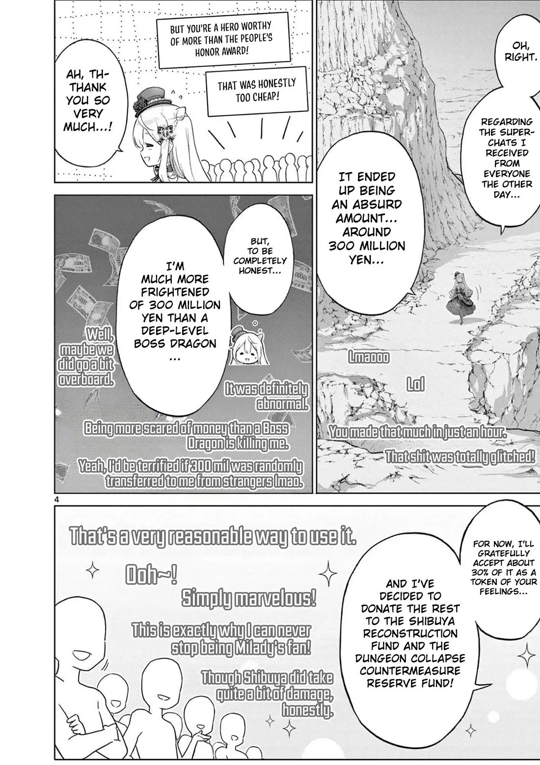 A Bottom-Tier Ojousama Dungeon Streamer Beats Up a Nuisance Streamer, Goes Viral, and Becomes a Legend?! Chapter 26 page 5 - Chapter 26: The trigger of the trigger of the confict