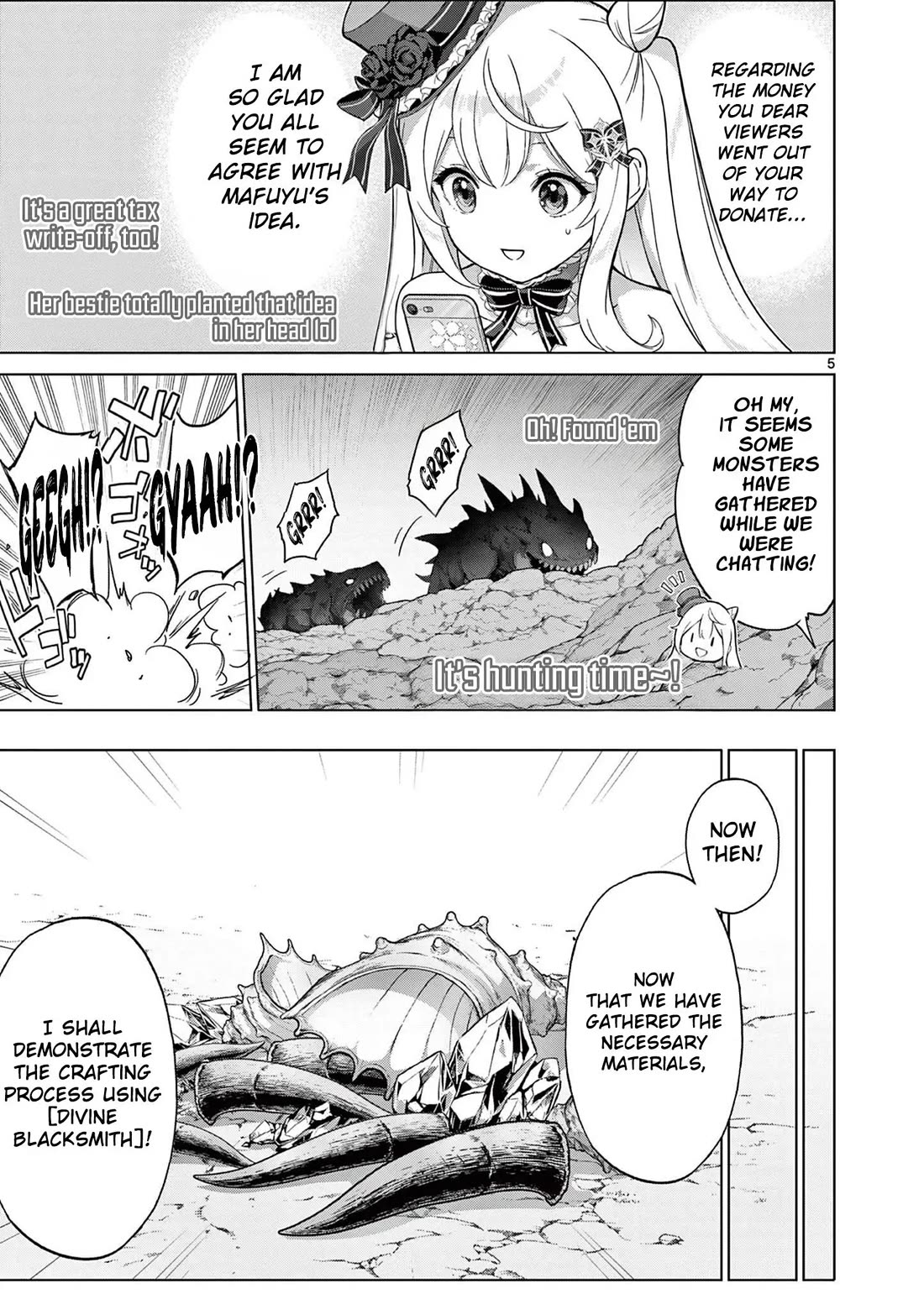 A Bottom-Tier Ojousama Dungeon Streamer Beats Up a Nuisance Streamer, Goes Viral, and Becomes a Legend?! Chapter 26 page 6 - Chapter 26: The trigger of the trigger of the confict