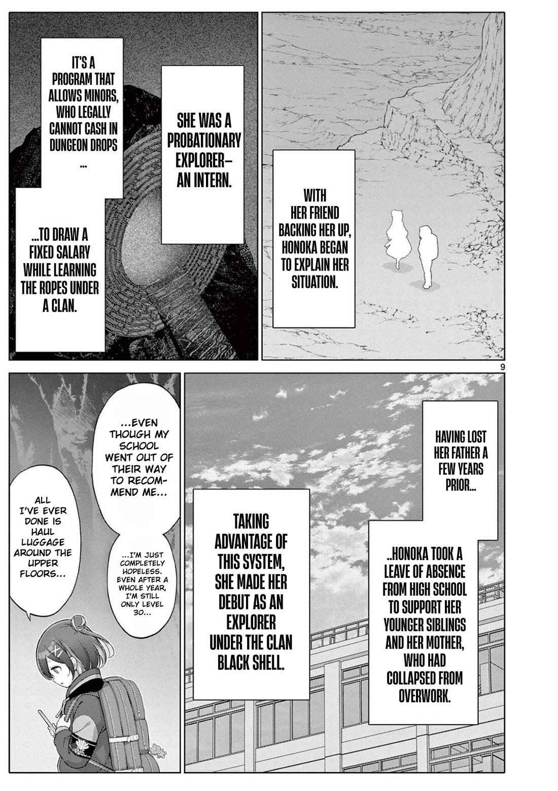 A Bottom-Tier Ojousama Dungeon Streamer Beats Up a Nuisance Streamer, Goes Viral, and Becomes a Legend?! Chapter 27 page 10 - Chapter 27: Anomaly in the Lower Layers