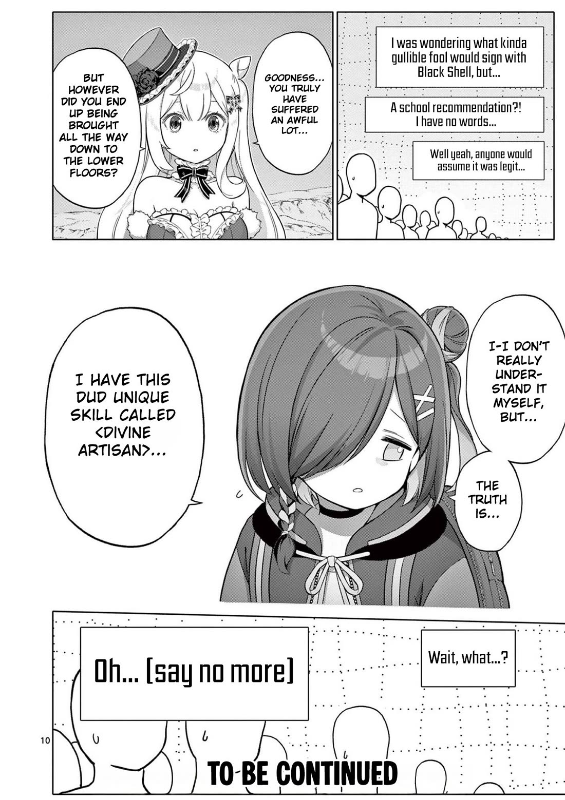 A Bottom-Tier Ojousama Dungeon Streamer Beats Up a Nuisance Streamer, Goes Viral, and Becomes a Legend?! Chapter 27 page 11 - Chapter 27: Anomaly in the Lower Layers