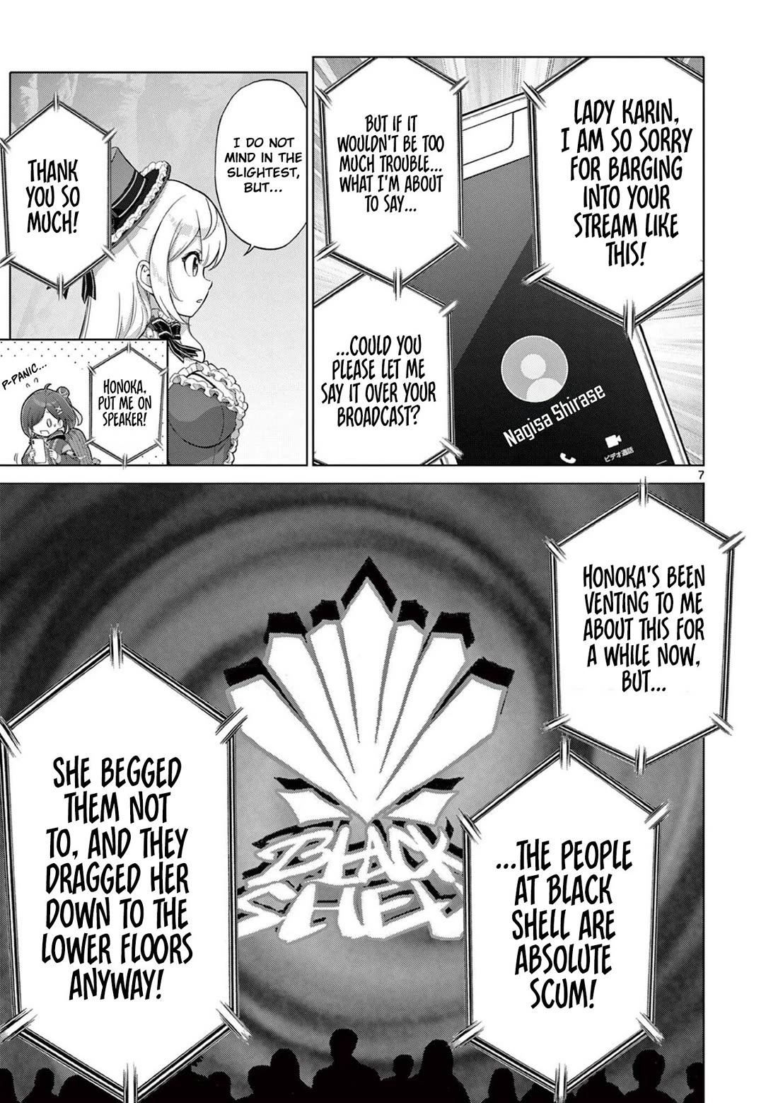 A Bottom-Tier Ojousama Dungeon Streamer Beats Up a Nuisance Streamer, Goes Viral, and Becomes a Legend?! Chapter 27 page 8 - Chapter 27: Anomaly in the Lower Layers