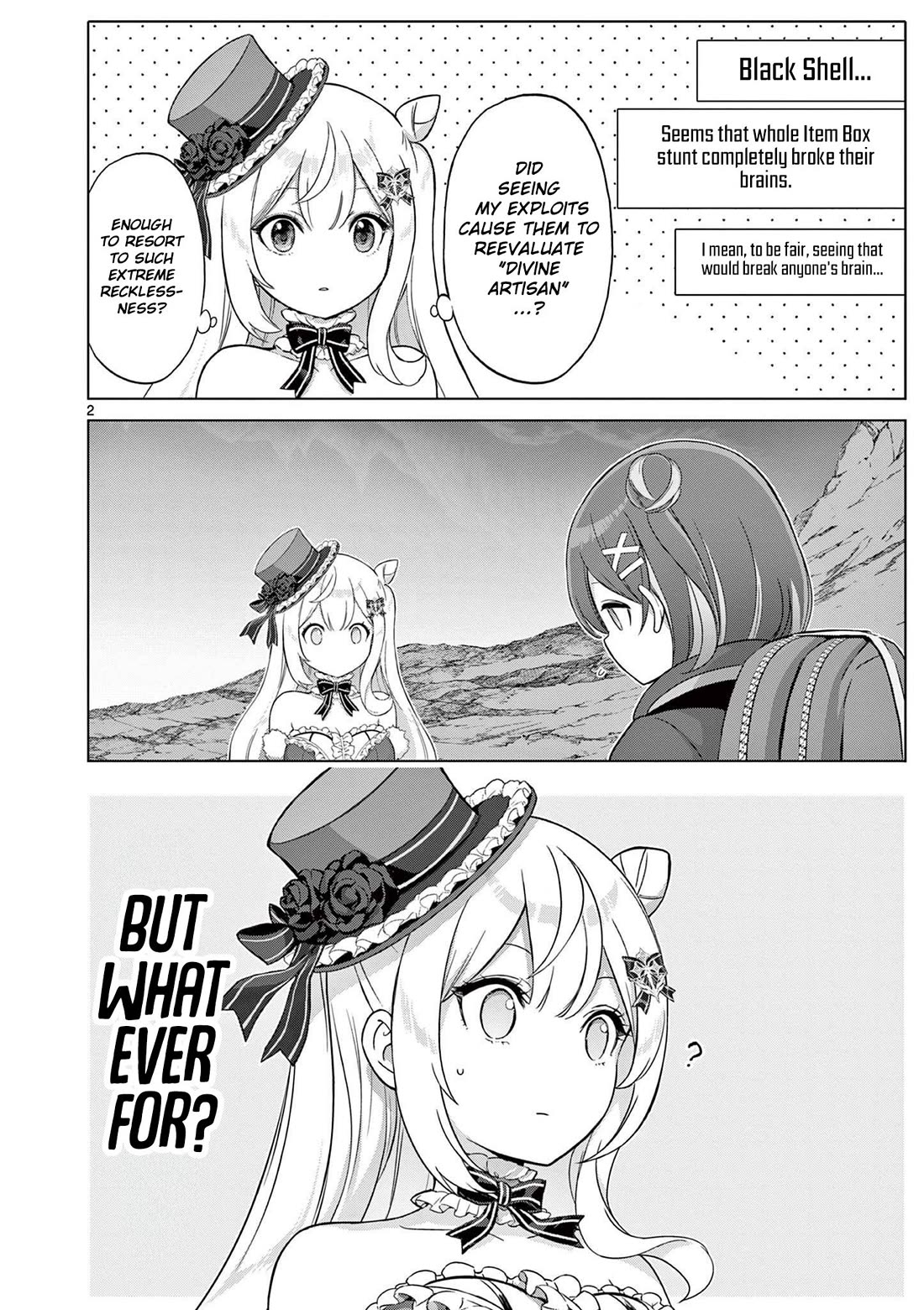 A Bottom-Tier Ojousama Dungeon Streamer Beats Up a Nuisance Streamer, Goes Viral, and Becomes a Legend?! Chapter 28 page 3 - Chapter 28: The Black Clan and the Power-Type Ojou-Sama