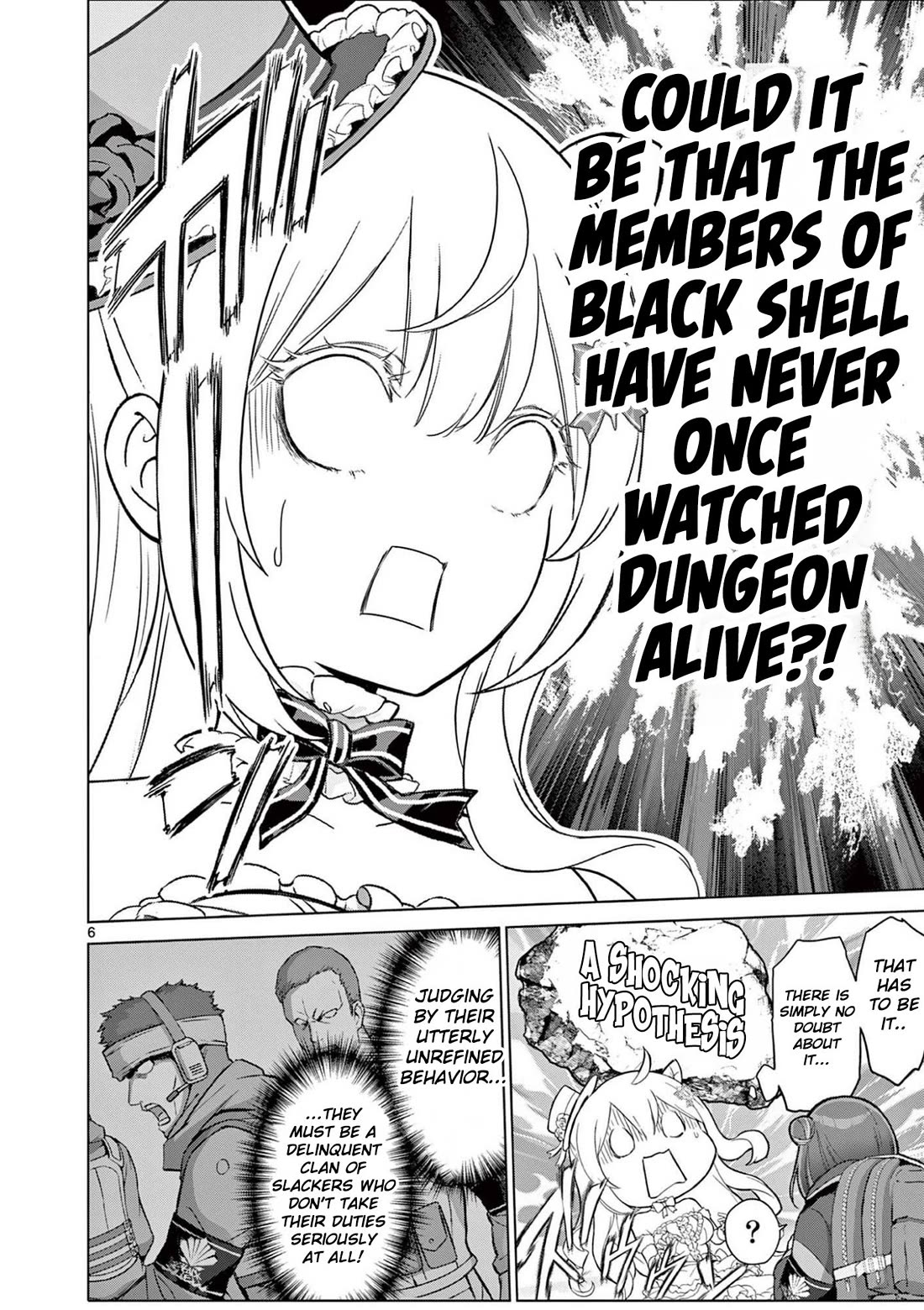 A Bottom-Tier Ojousama Dungeon Streamer Beats Up a Nuisance Streamer, Goes Viral, and Becomes a Legend?! Chapter 28 page 7 - Chapter 28: The Black Clan and the Power-Type Ojou-Sama