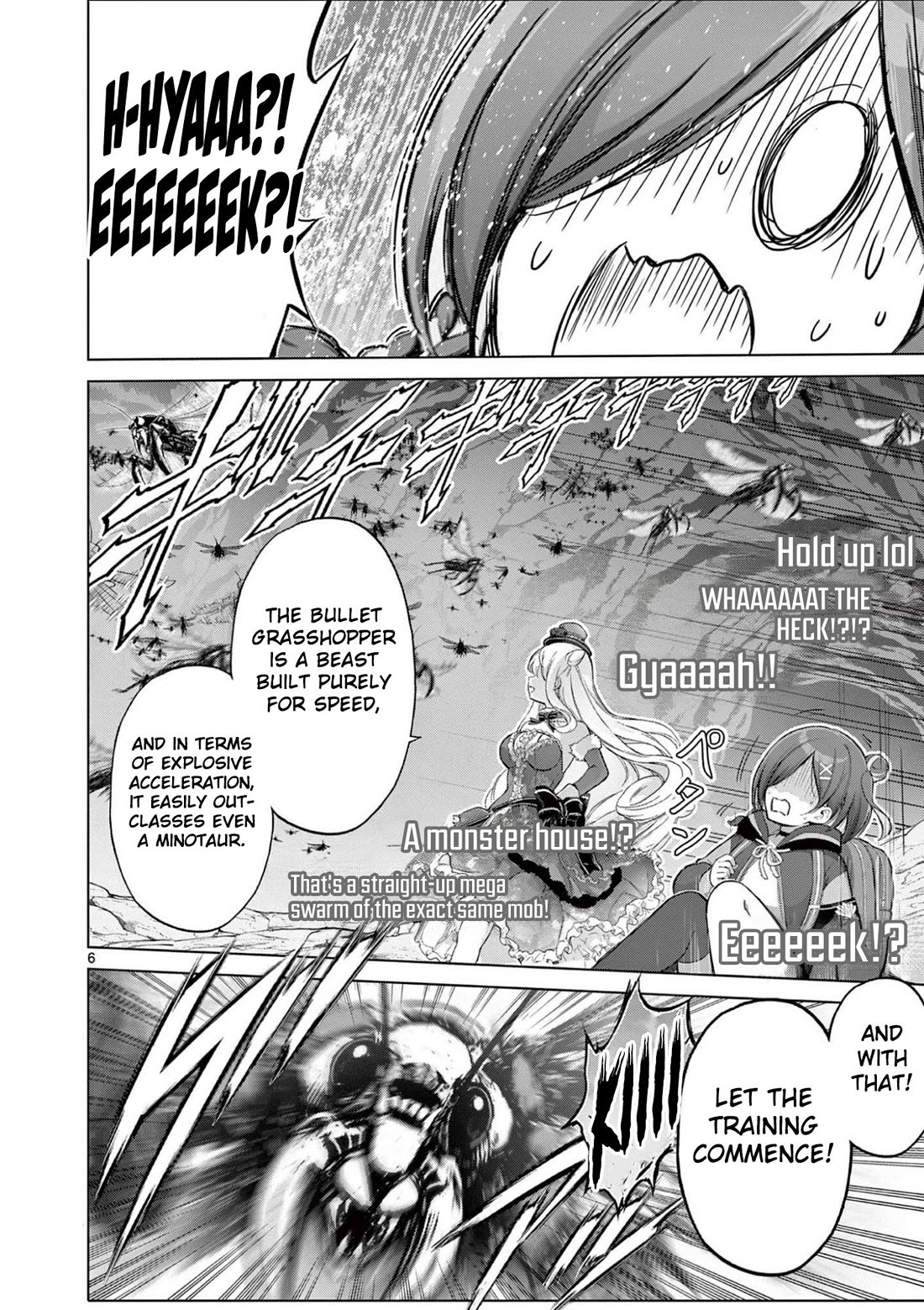 A Bottom-Tier Ojousama Dungeon Streamer Beats Up a Nuisance Streamer, Goes Viral, and Becomes a Legend?! Chapter 29 page 7 - Chapter 29: Lady Karin's "Divine Artisan" Boot Camp on the Lower Floors