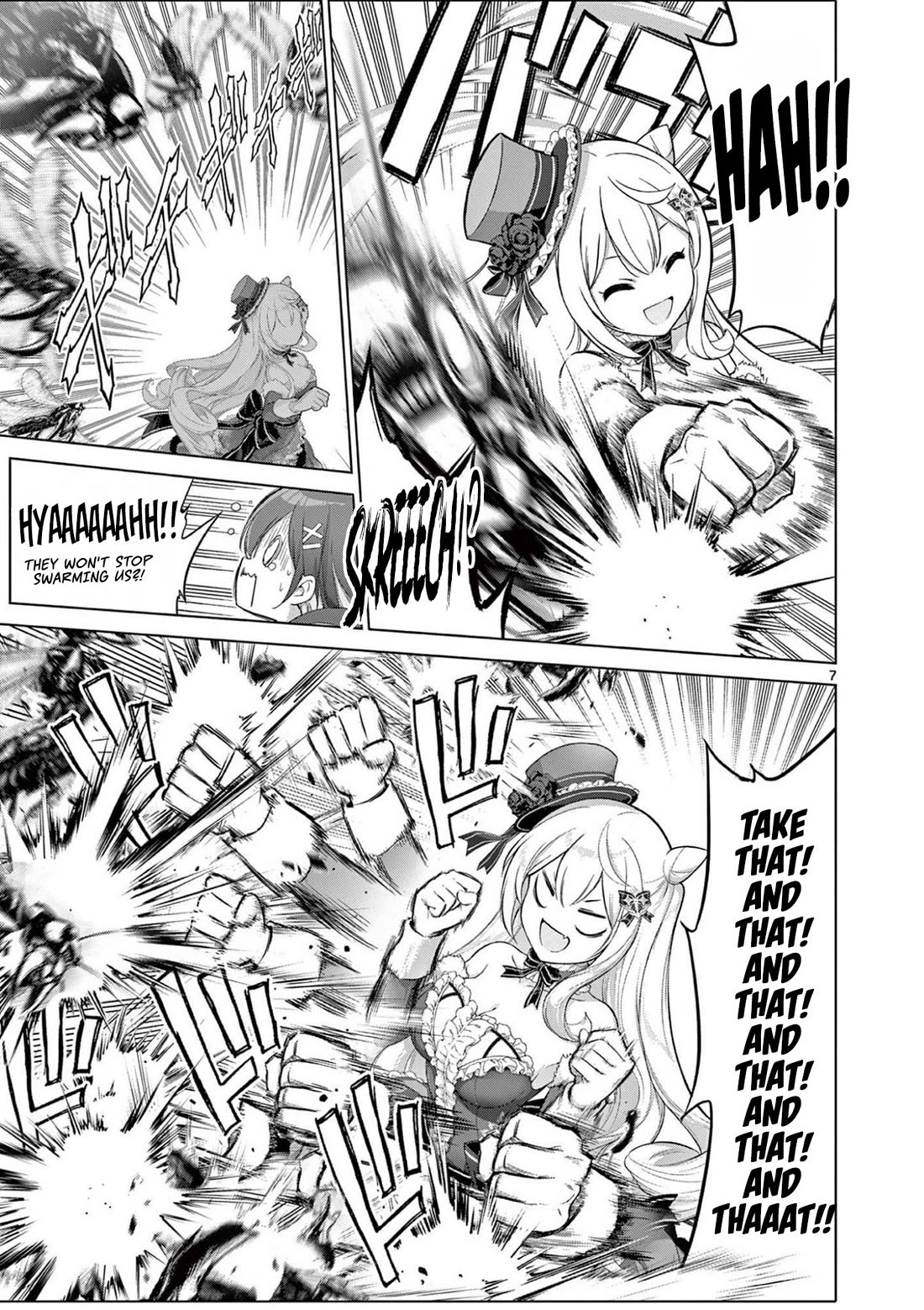 A Bottom-Tier Ojousama Dungeon Streamer Beats Up a Nuisance Streamer, Goes Viral, and Becomes a Legend?! Chapter 29 page 8 - Chapter 29: Lady Karin's "Divine Artisan" Boot Camp on the Lower Floors