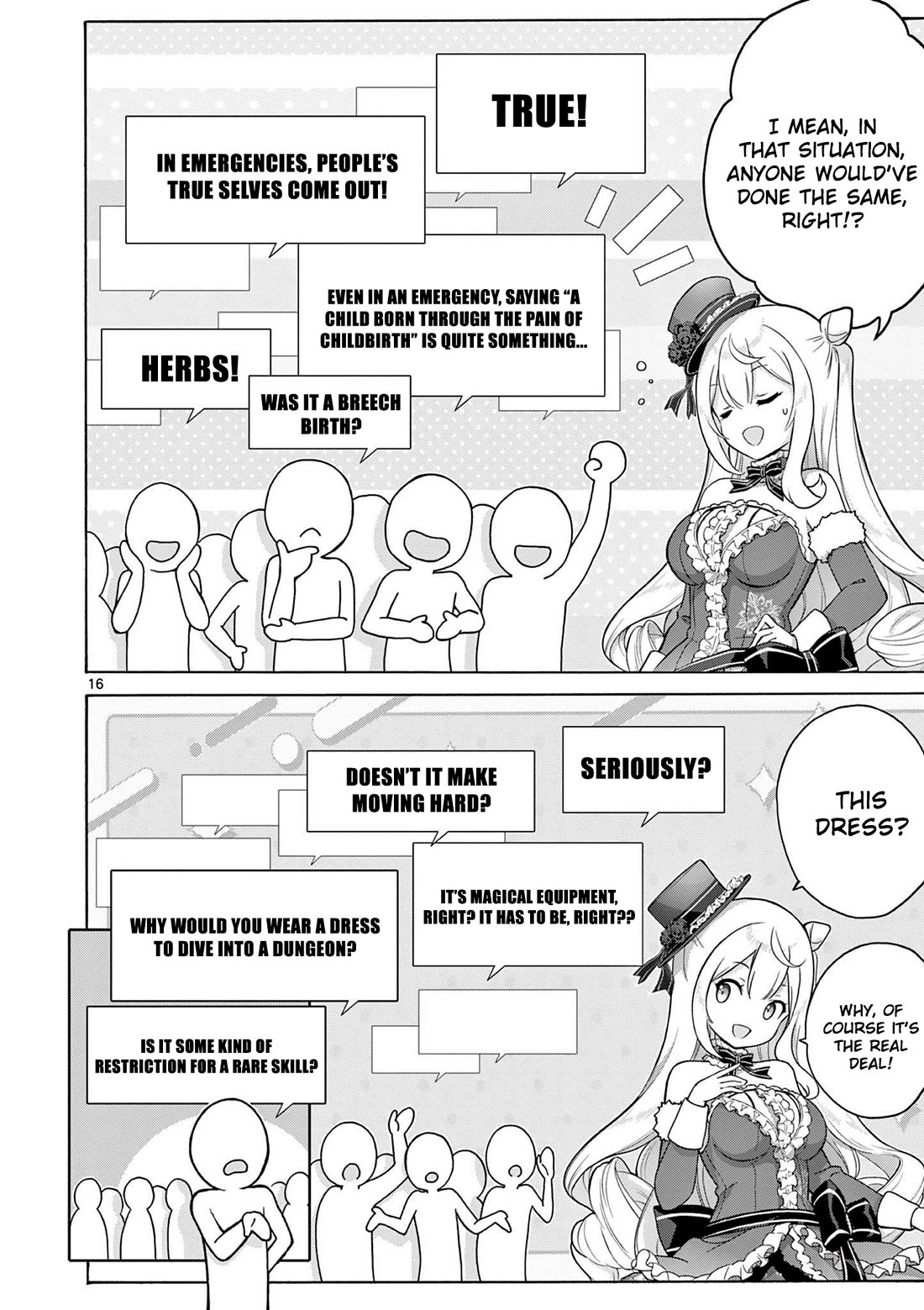 A Bottom-Tier Ojousama Dungeon Streamer Beats Up a Nuisance Streamer, Goes Viral, and Becomes a Legend?! Chapter 3 page 16 - Chapter 3