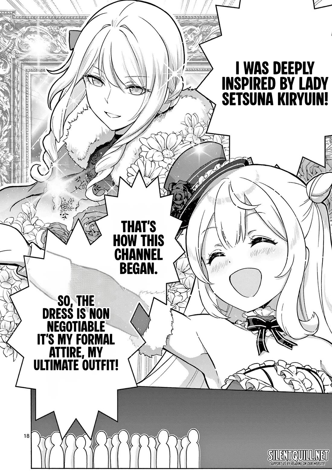 A Bottom-Tier Ojousama Dungeon Streamer Beats Up a Nuisance Streamer, Goes Viral, and Becomes a Legend?! Chapter 3 page 18 - Chapter 3