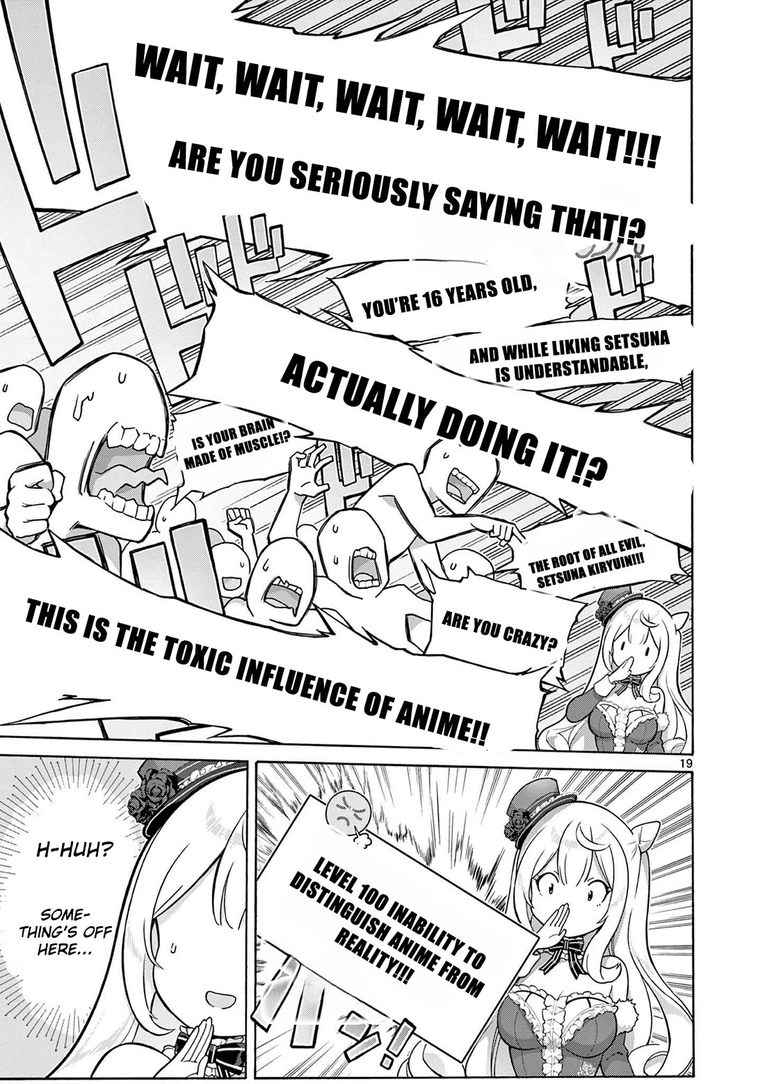 A Bottom-Tier Ojousama Dungeon Streamer Beats Up a Nuisance Streamer, Goes Viral, and Becomes a Legend?! Chapter 3 page 19 - Chapter 3