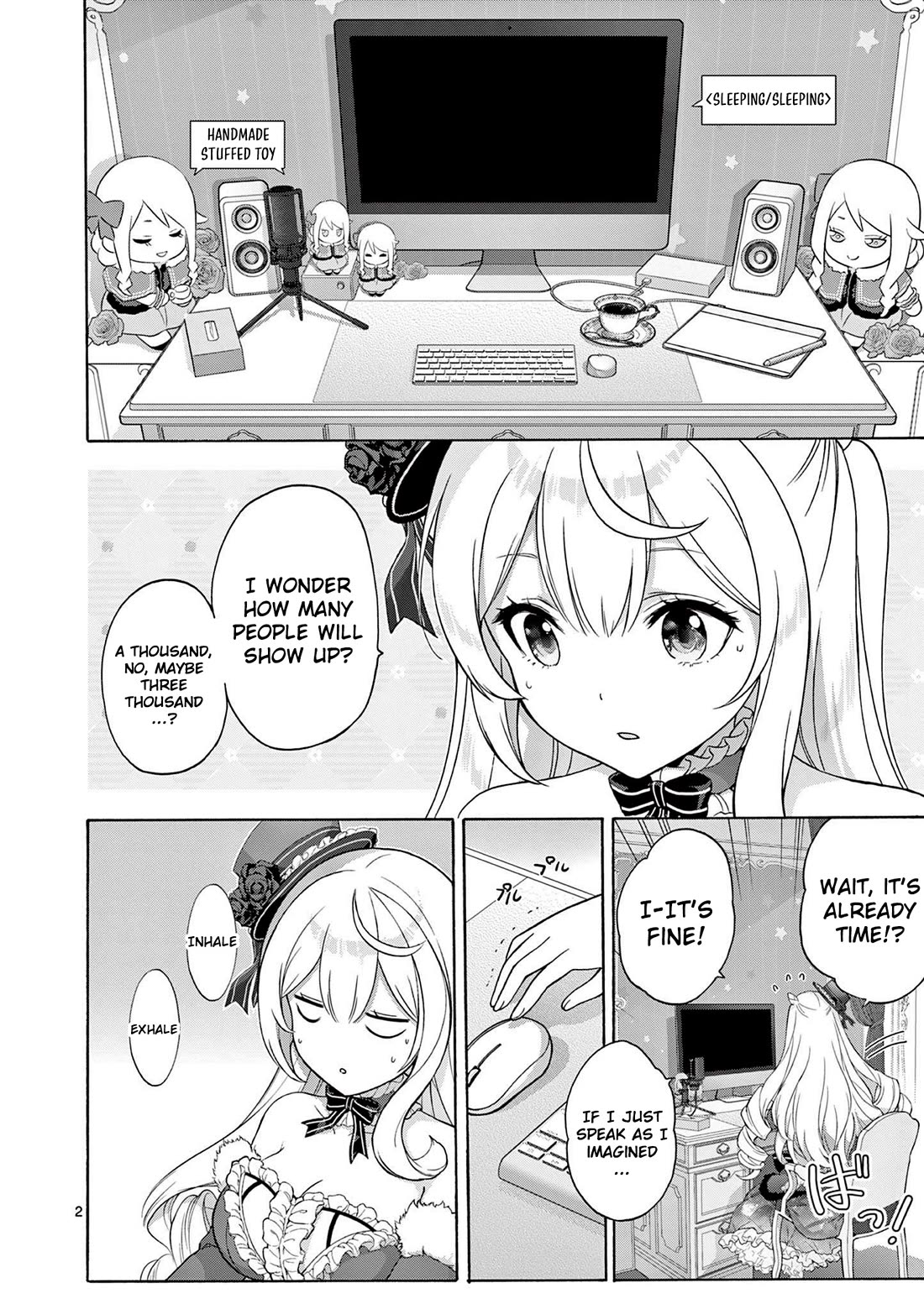 A Bottom-Tier Ojousama Dungeon Streamer Beats Up a Nuisance Streamer, Goes Viral, and Becomes a Legend?! Chapter 3 page 3 - Chapter 3