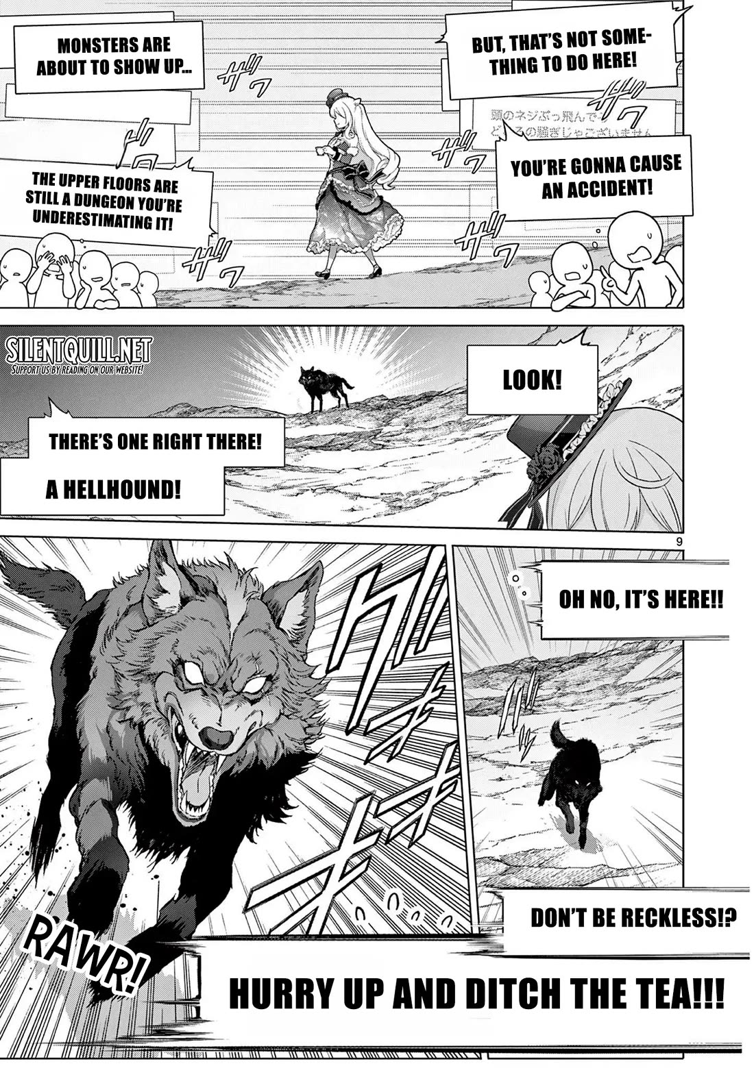 A Bottom-Tier Ojousama Dungeon Streamer Beats Up a Nuisance Streamer, Goes Viral, and Becomes a Legend?! Chapter 4 page 10 - Chapter 4