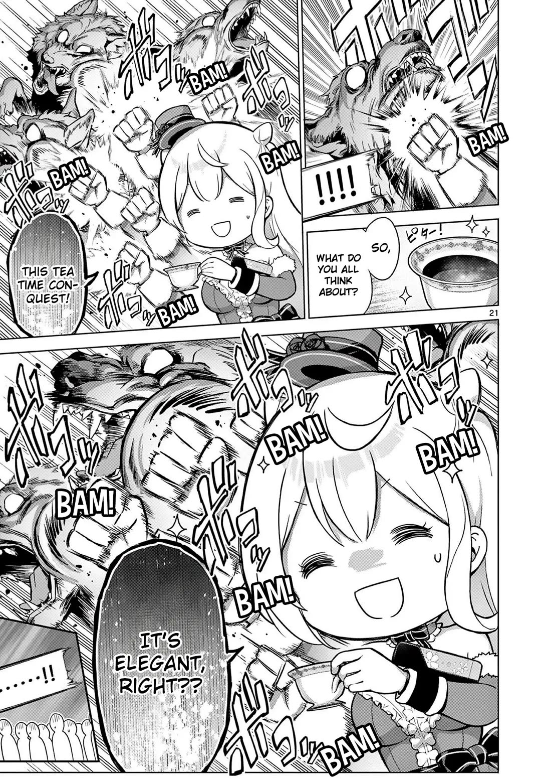 A Bottom-Tier Ojousama Dungeon Streamer Beats Up a Nuisance Streamer, Goes Viral, and Becomes a Legend?! Chapter 4 page 21 - Chapter 4
