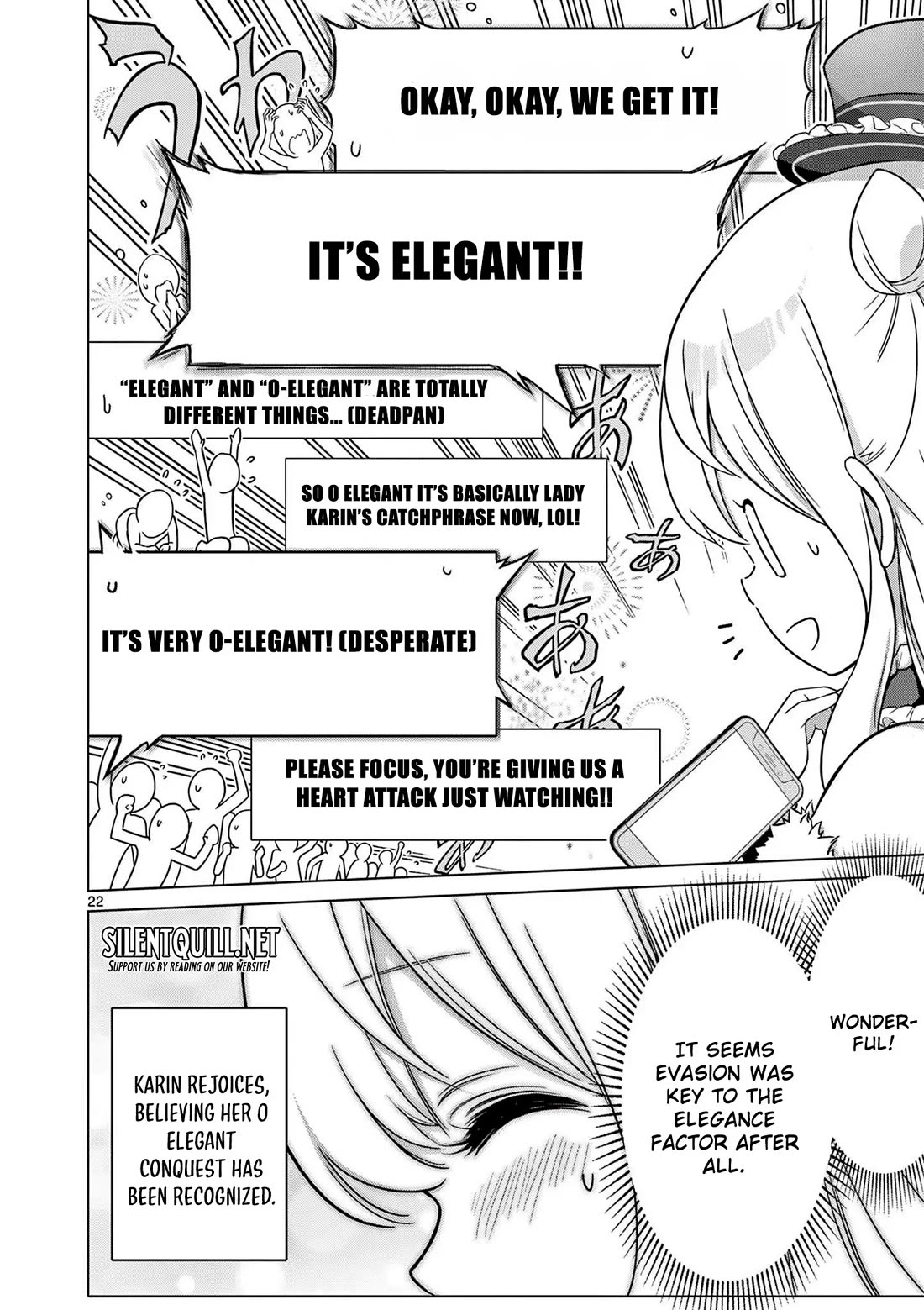 A Bottom-Tier Ojousama Dungeon Streamer Beats Up a Nuisance Streamer, Goes Viral, and Becomes a Legend?! Chapter 4 page 22 - Chapter 4