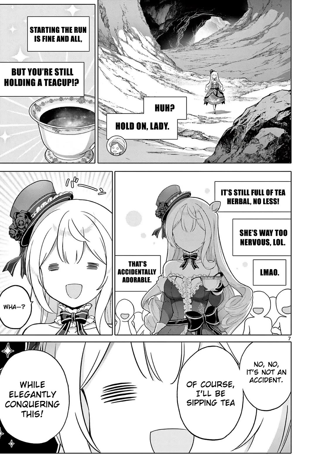A Bottom-Tier Ojousama Dungeon Streamer Beats Up a Nuisance Streamer, Goes Viral, and Becomes a Legend?! Chapter 4 page 8 - Chapter 4