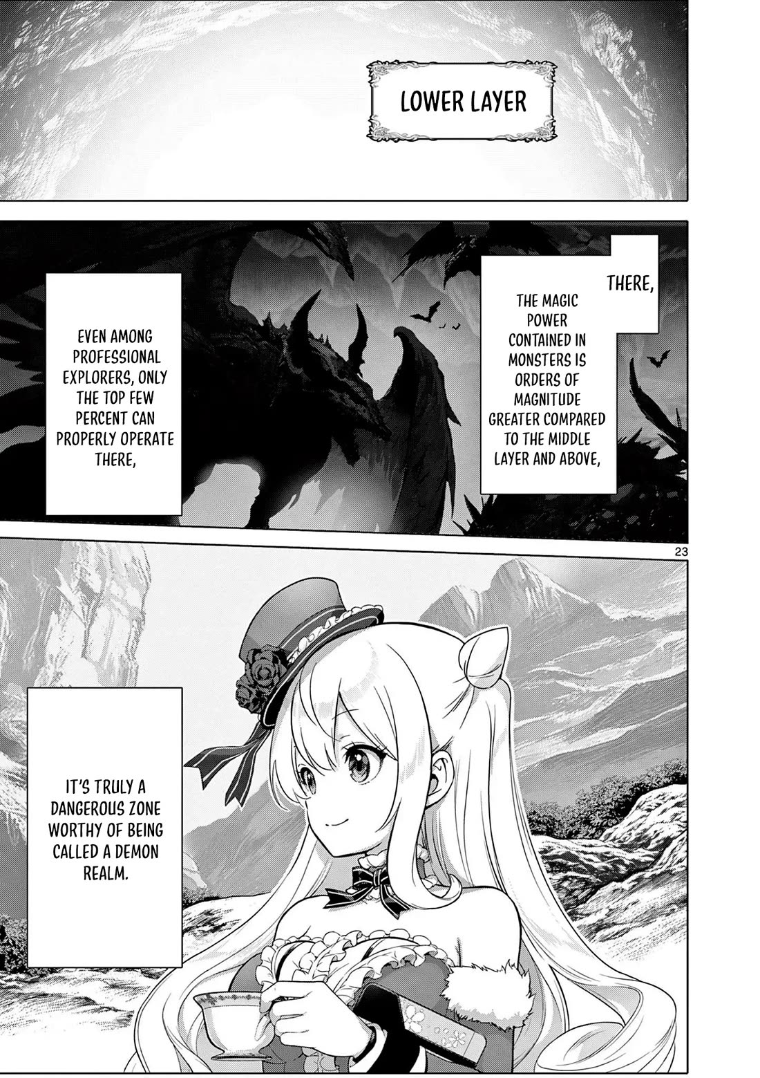 A Bottom-Tier Ojousama Dungeon Streamer Beats Up a Nuisance Streamer, Goes Viral, and Becomes a Legend?! Chapter 5 page 23 - Chapter 5
