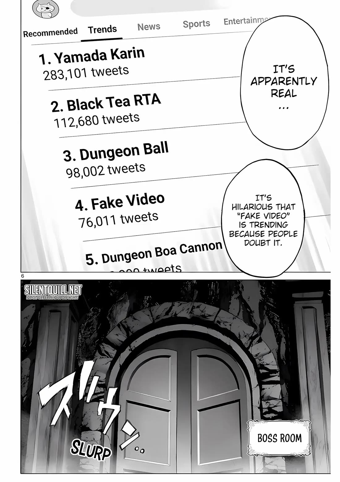A Bottom-Tier Ojousama Dungeon Streamer Beats Up a Nuisance Streamer, Goes Viral, and Becomes a Legend?! Chapter 5 page 7 - Chapter 5
