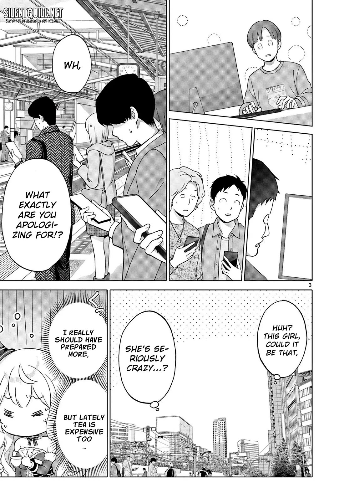 A Bottom-Tier Ojousama Dungeon Streamer Beats Up a Nuisance Streamer, Goes Viral, and Becomes a Legend?! Chapter 6 page 4 - Chapter 6
