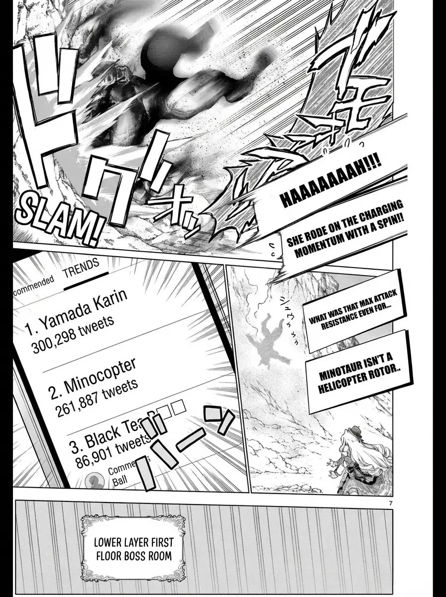 A Bottom-Tier Ojousama Dungeon Streamer Beats Up a Nuisance Streamer, Goes Viral, and Becomes a Legend?! Chapter 6 page 8 - Chapter 6