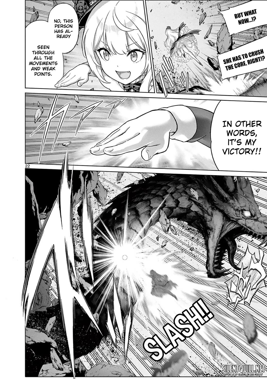 A Bottom-Tier Ojousama Dungeon Streamer Beats Up a Nuisance Streamer, Goes Viral, and Becomes a Legend?! Chapter 7 page 22 - Chapter 7