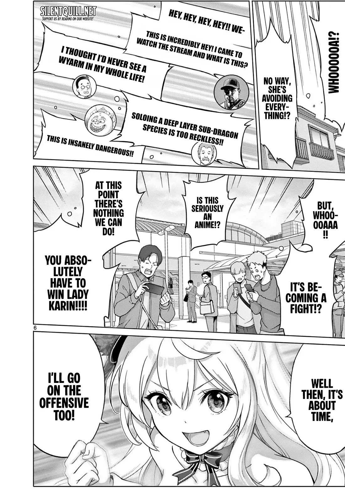 A Bottom-Tier Ojousama Dungeon Streamer Beats Up a Nuisance Streamer, Goes Viral, and Becomes a Legend?! Chapter 7 page 7 - Chapter 7