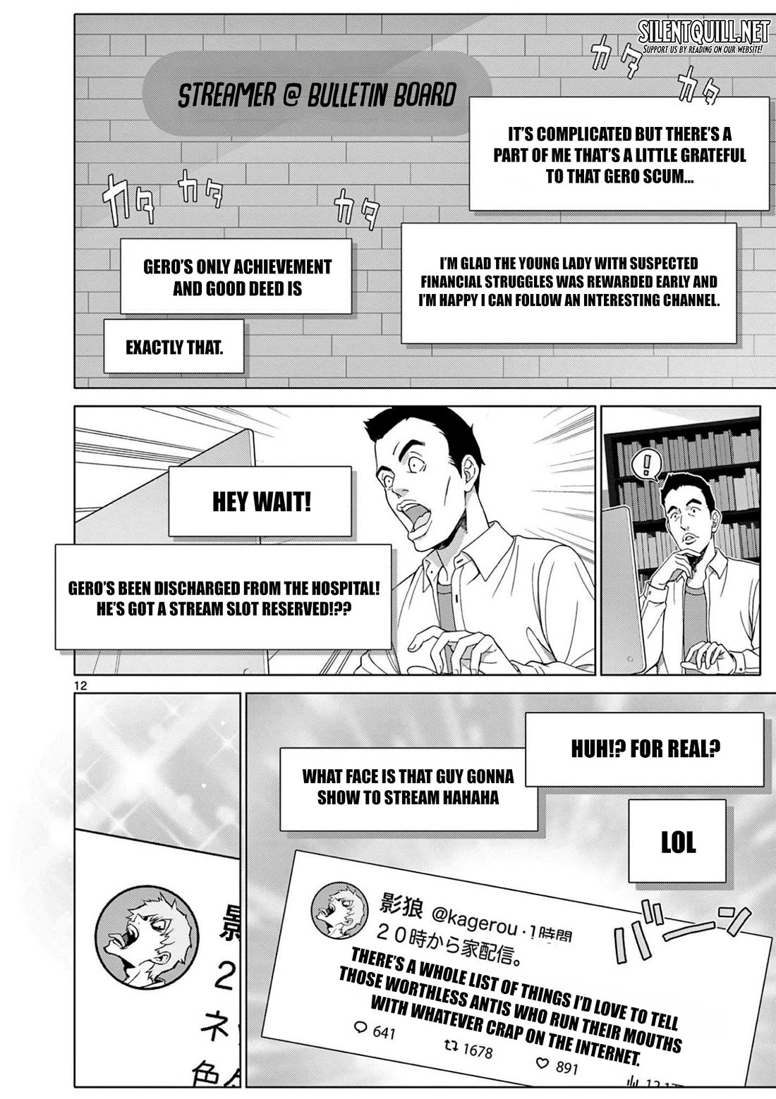 A Bottom-Tier Ojousama Dungeon Streamer Beats Up a Nuisance Streamer, Goes Viral, and Becomes a Legend?! Chapter 8 page 13 - Chapter 8