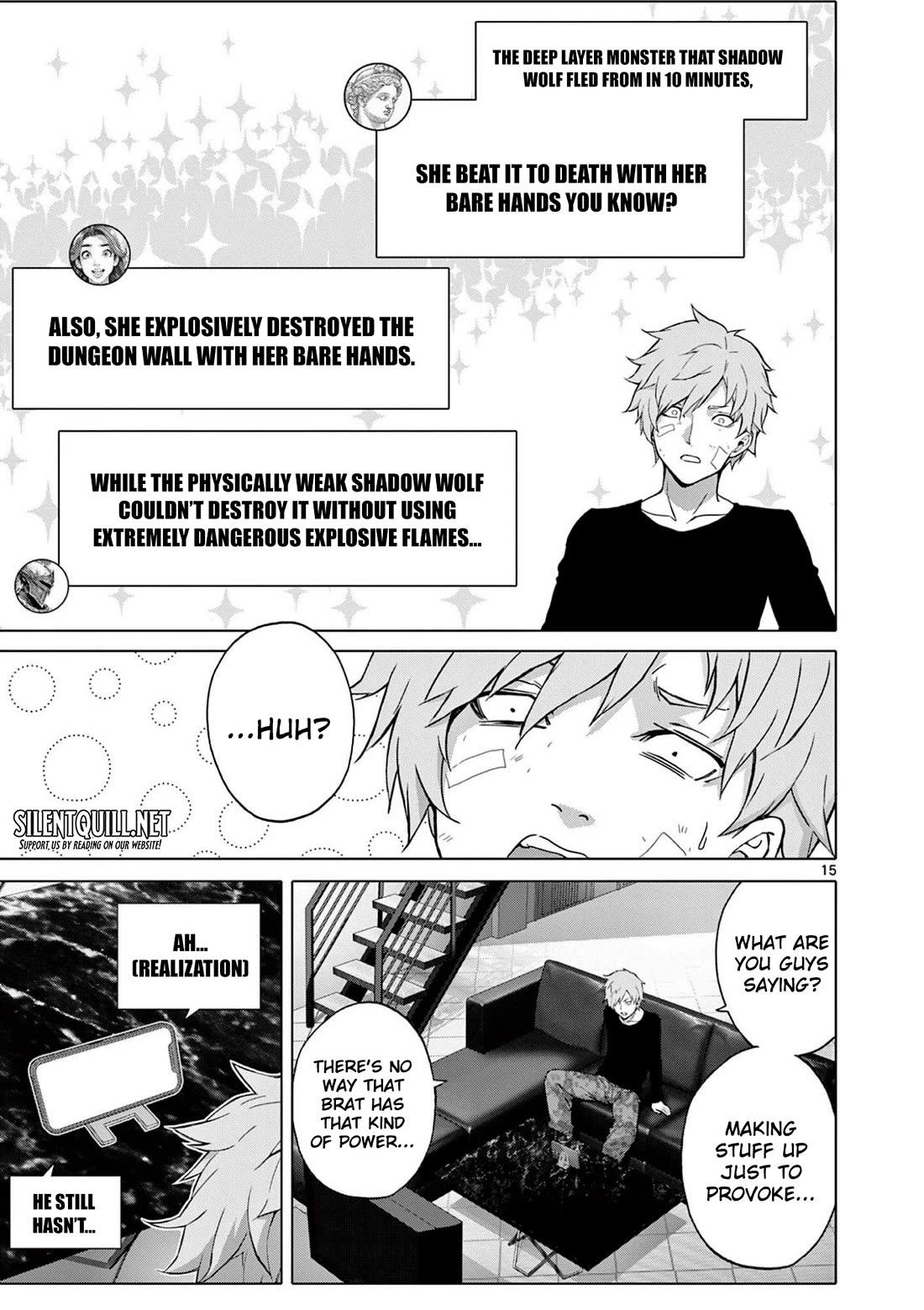 A Bottom-Tier Ojousama Dungeon Streamer Beats Up a Nuisance Streamer, Goes Viral, and Becomes a Legend?! Chapter 8 page 16 - Chapter 8