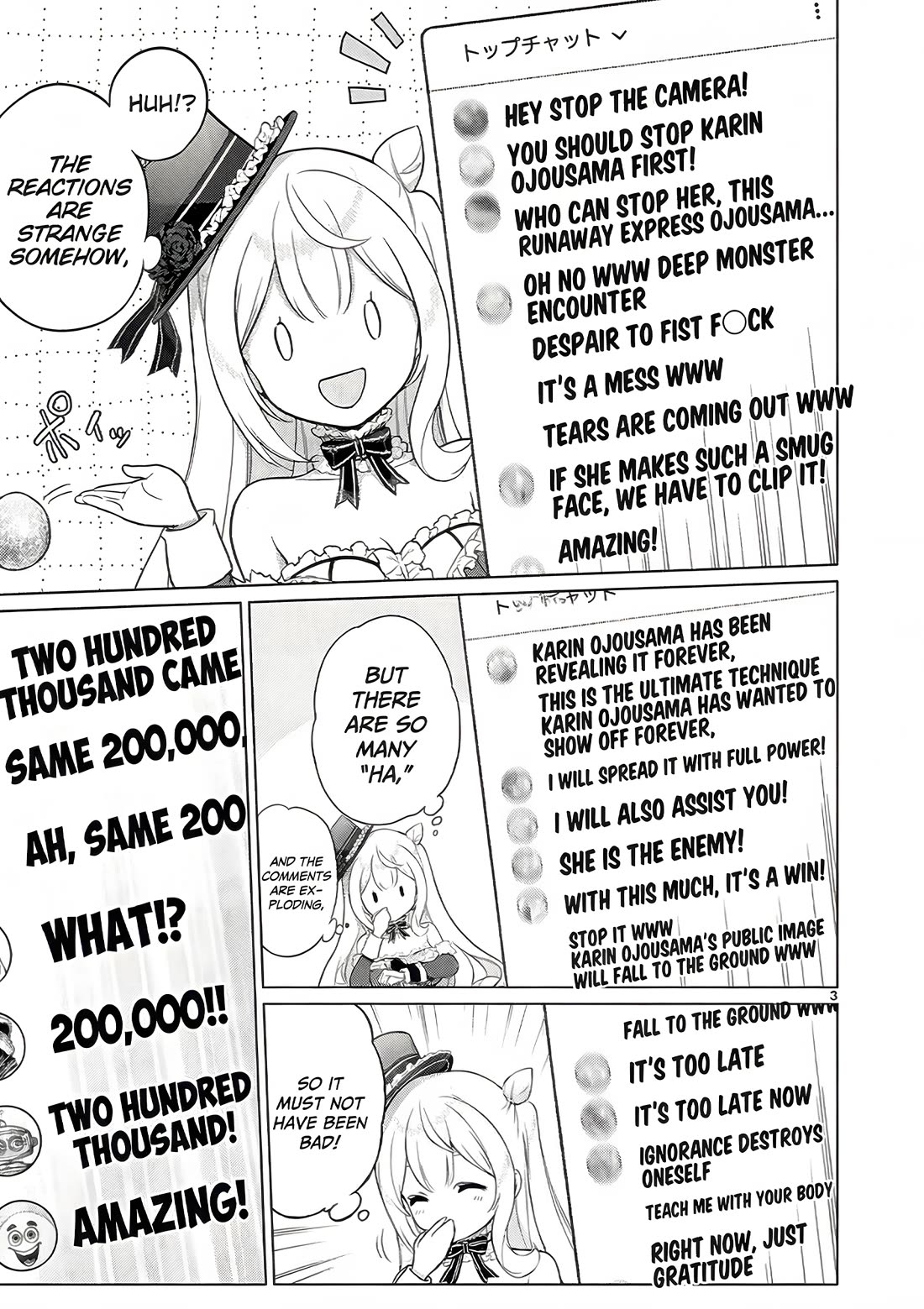 A Bottom-Tier Ojousama Dungeon Streamer Beats Up a Nuisance Streamer, Goes Viral, and Becomes a Legend?! Chapter 8 page 4 - Chapter 8