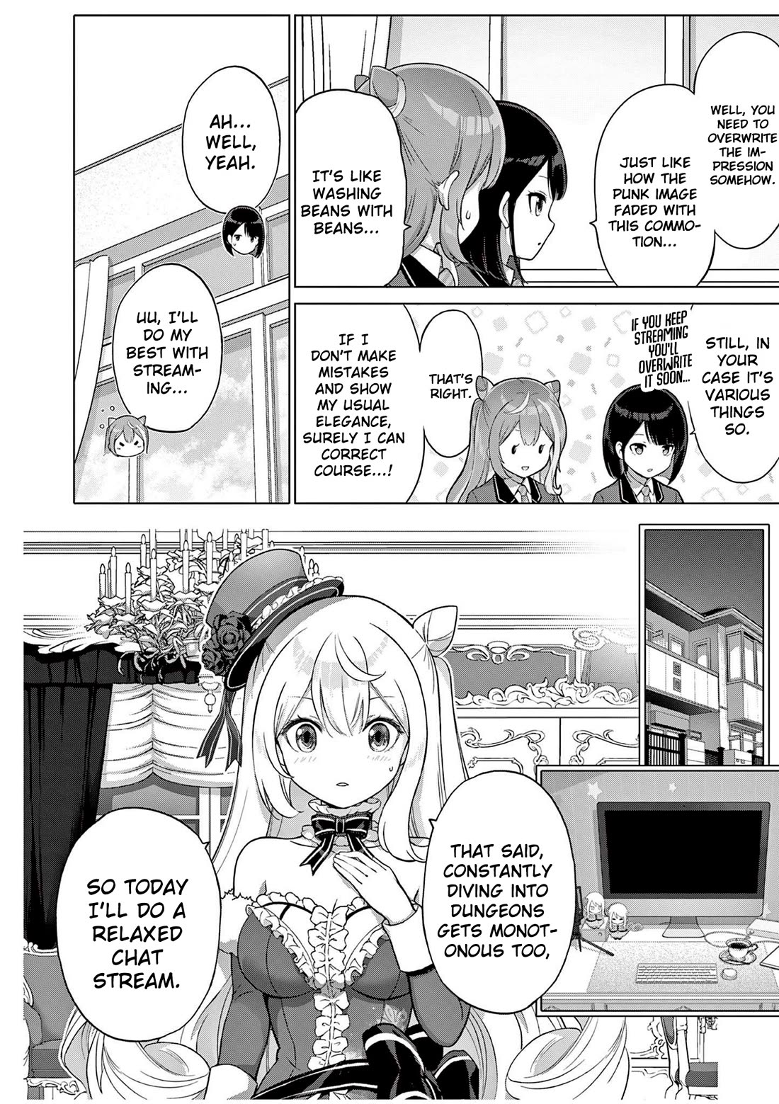 A Bottom-Tier Ojousama Dungeon Streamer Beats Up a Nuisance Streamer, Goes Viral, and Becomes a Legend?! Chapter 9 page 9 - Chapter 9