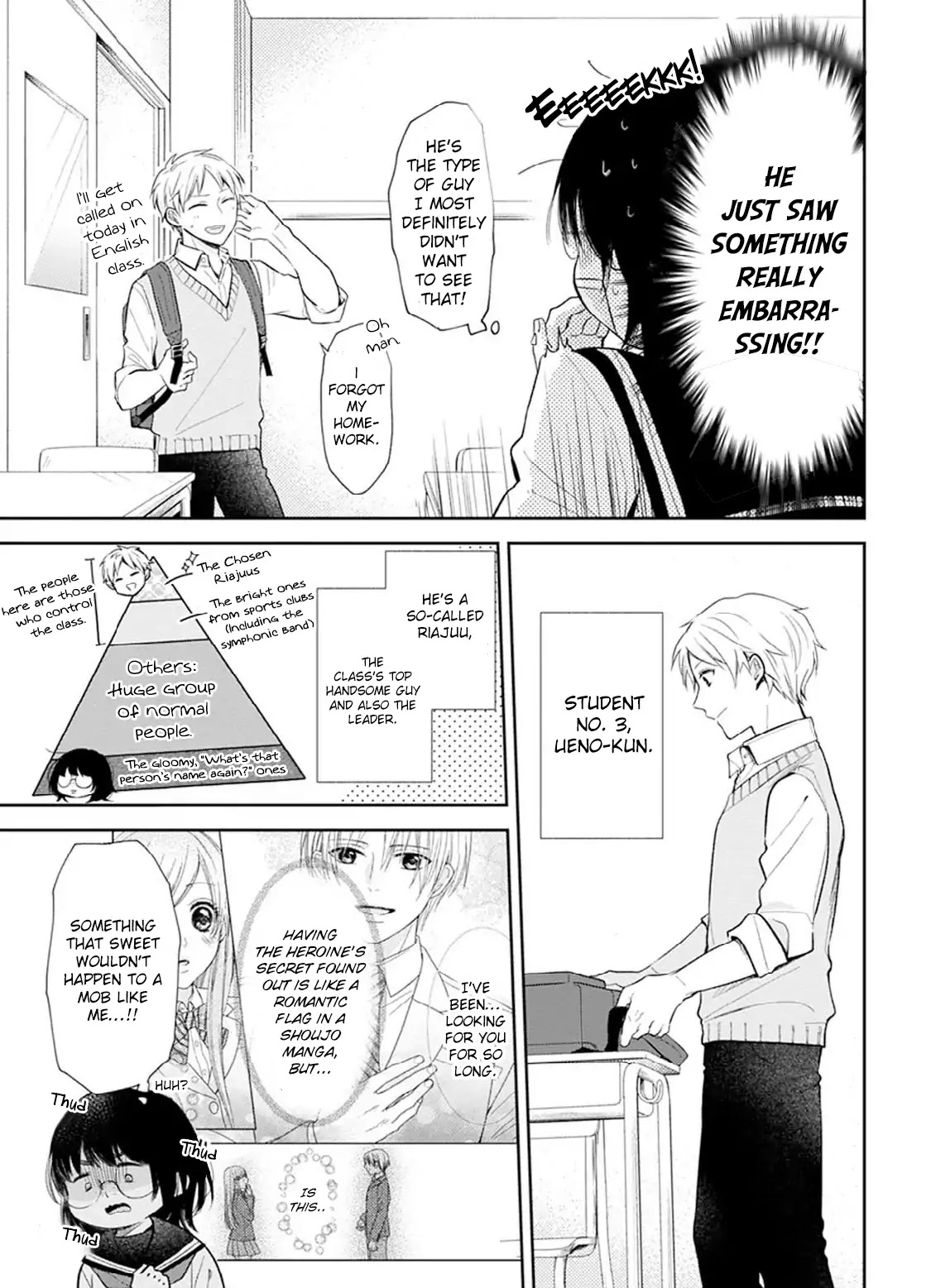 A Bouquet for an Ugly Girl. Chapter 1 page 12 - Chapter 1: An Unpopular Woman And A Riajuu