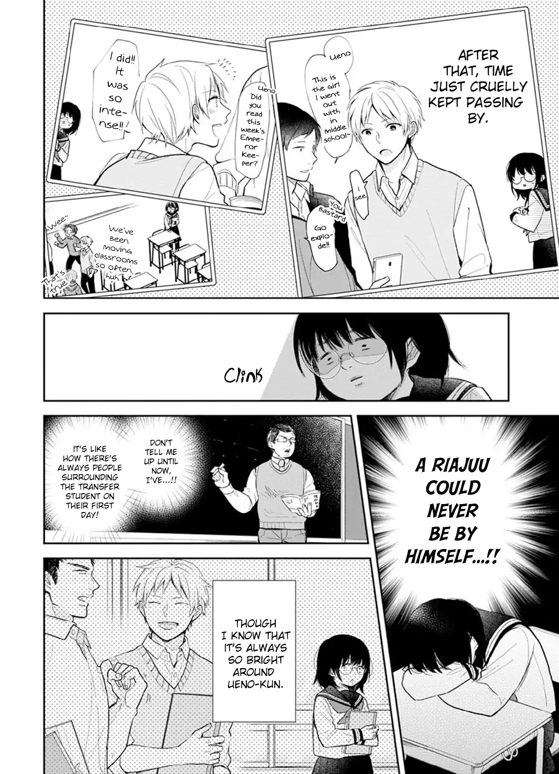A Bouquet for an Ugly Girl. Chapter 1 page 21 - Chapter 1: An Unpopular Woman And A Riajuu