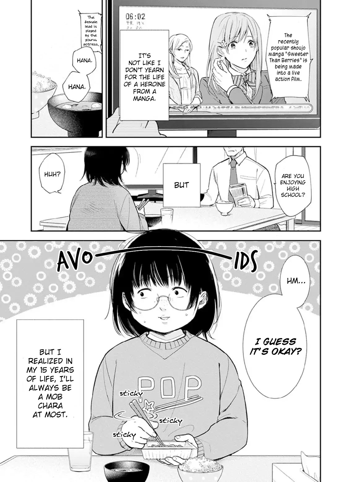 A Bouquet for an Ugly Girl. Chapter 1 page 6 - Chapter 1: An Unpopular Woman And A Riajuu