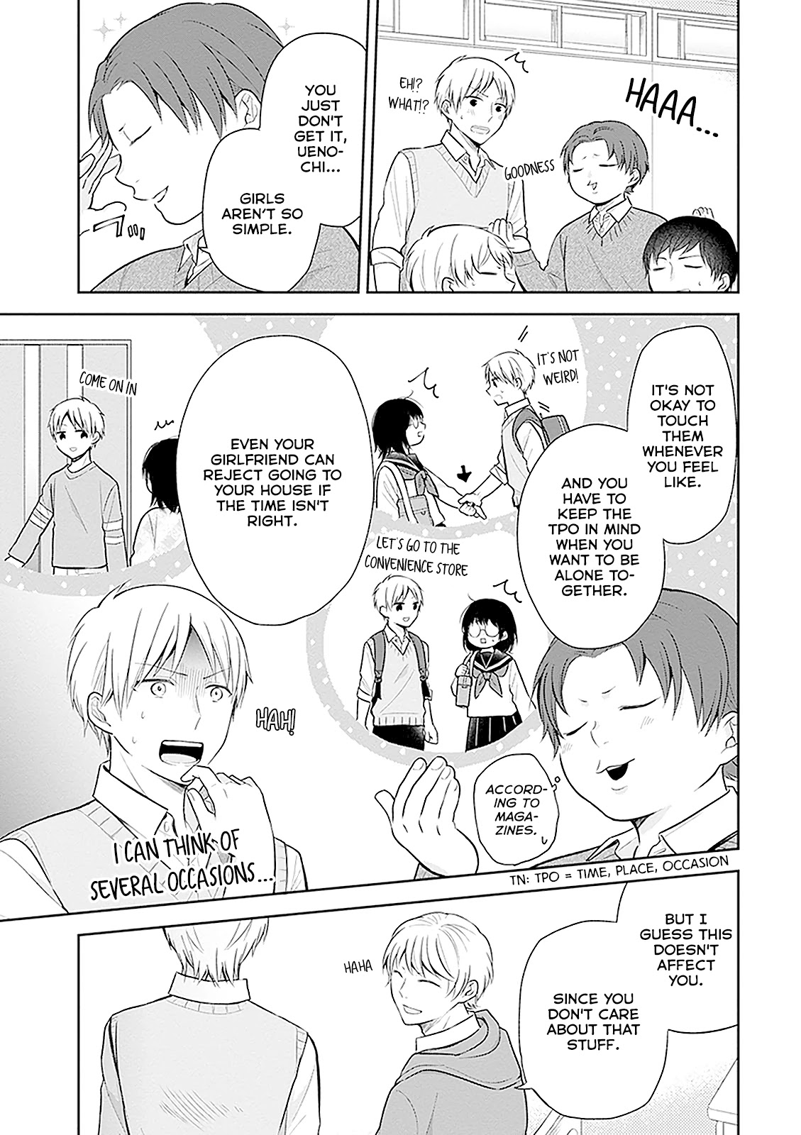 A Bouquet for an Ugly Girl. Chapter 10 page 5 - Chapter 10: I Don't Understand Girls