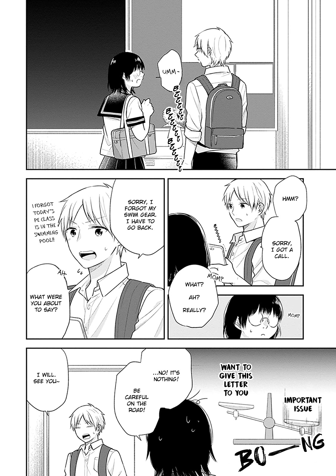 A Bouquet for an Ugly Girl. Chapter 17 page 6 - Chapter 17: Love, Please Don't Start