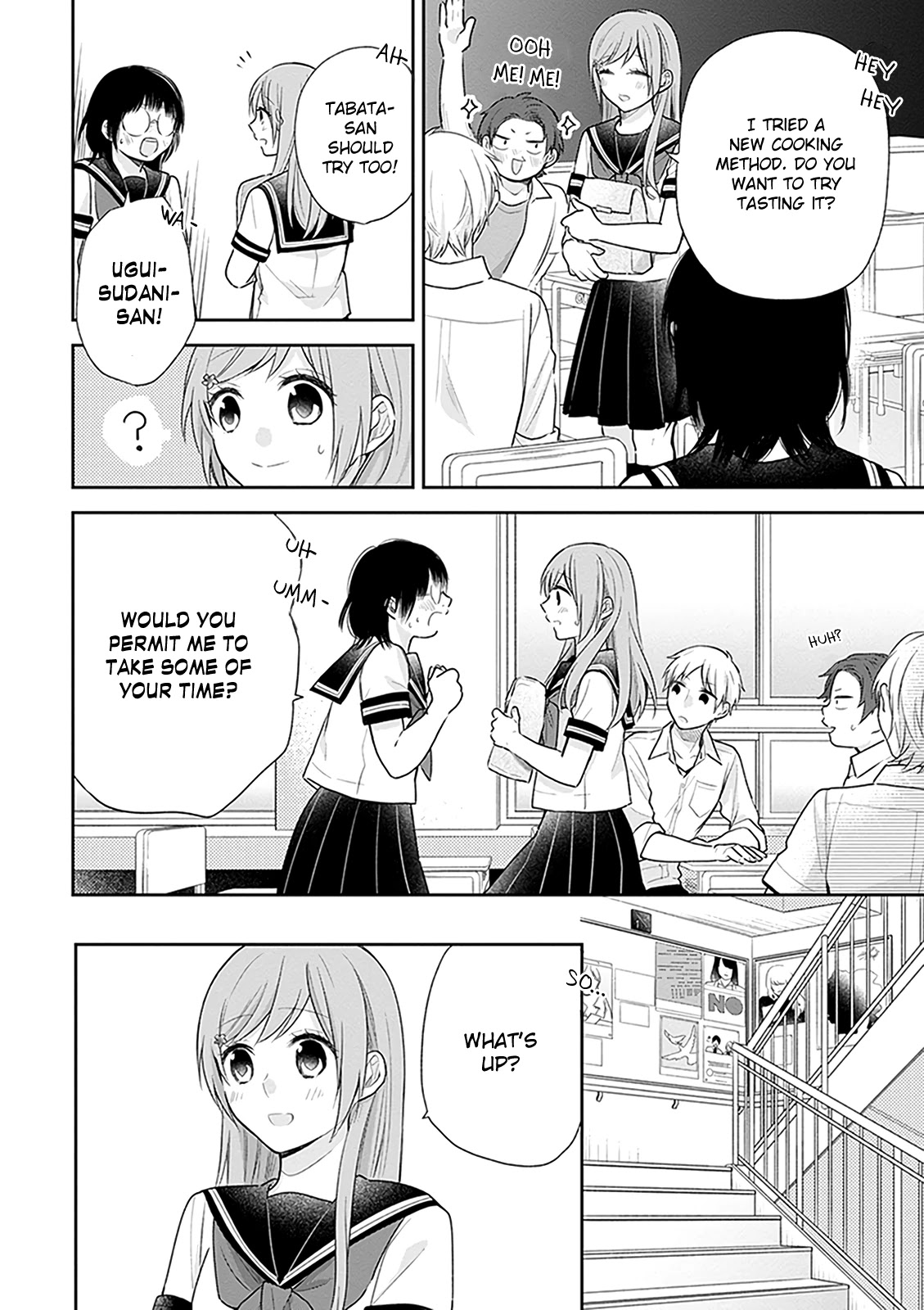 A Bouquet for an Ugly Girl. Chapter 17 page 8 - Chapter 17: Love, Please Don't Start
