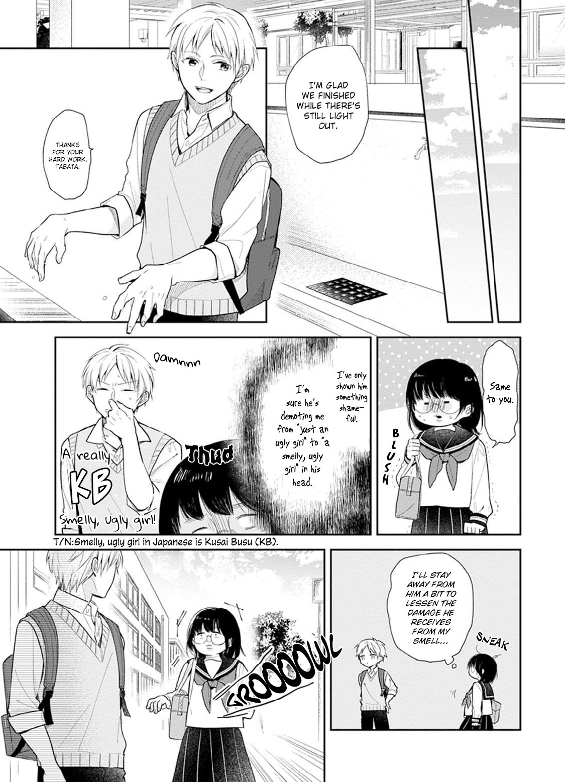 A Bouquet for an Ugly Girl. Chapter 2 page 19 - Chapter 2: A Way To Measure The Distance With An Honest Person